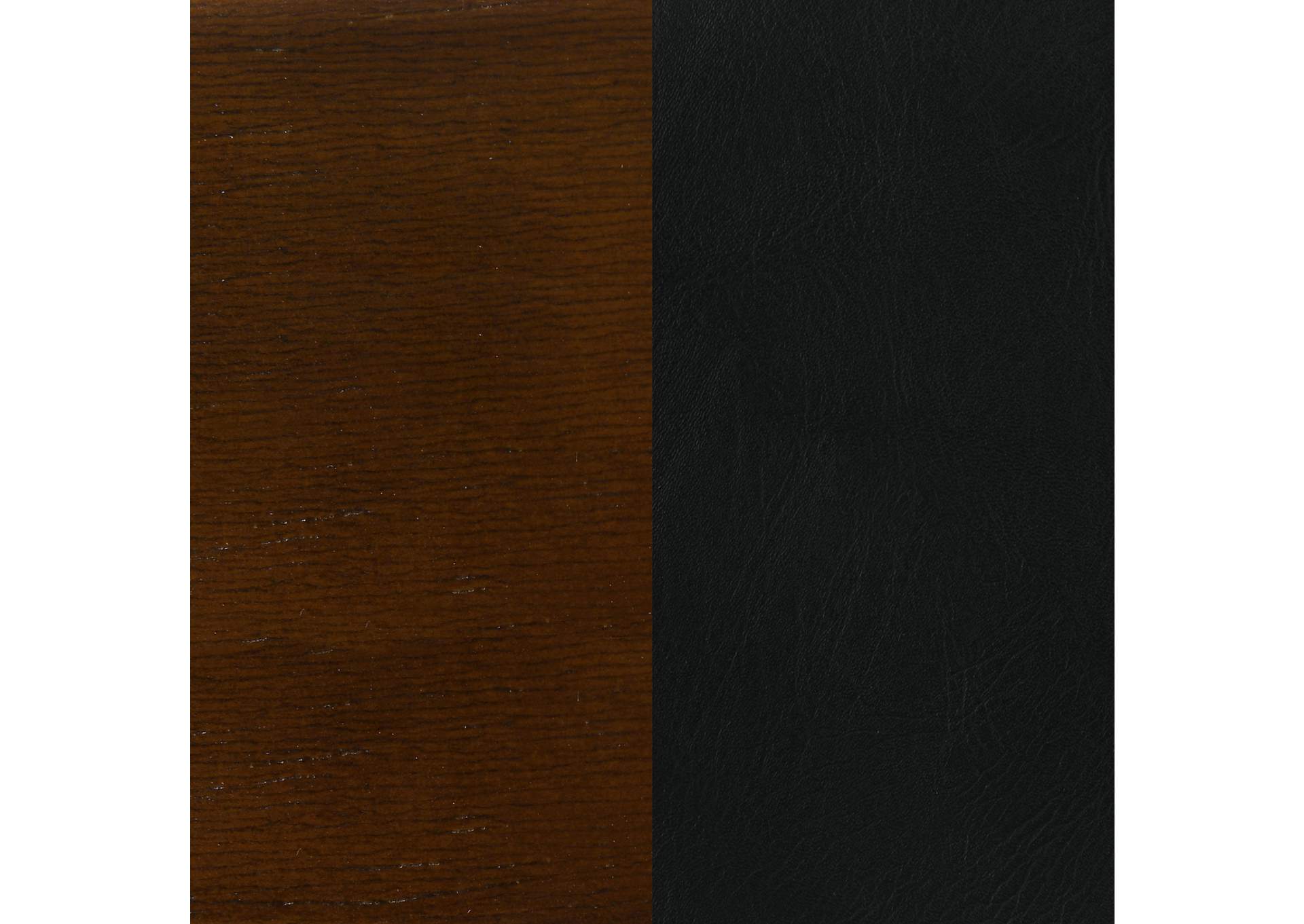 Broxton Upholstered Swivel Counter Height Stools Chestnut and Black (Set of 2)