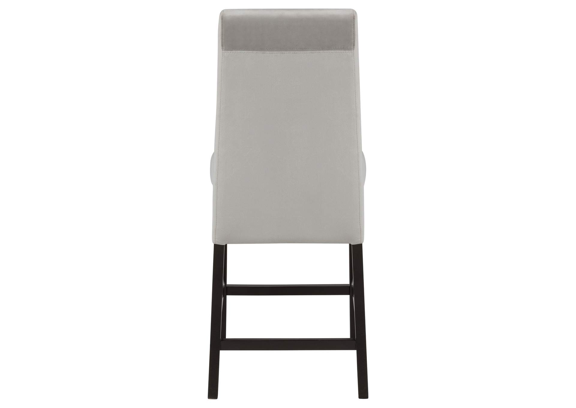 Stanton Velvet Upholstered Counter Chair Grey (Set of 2) image 9