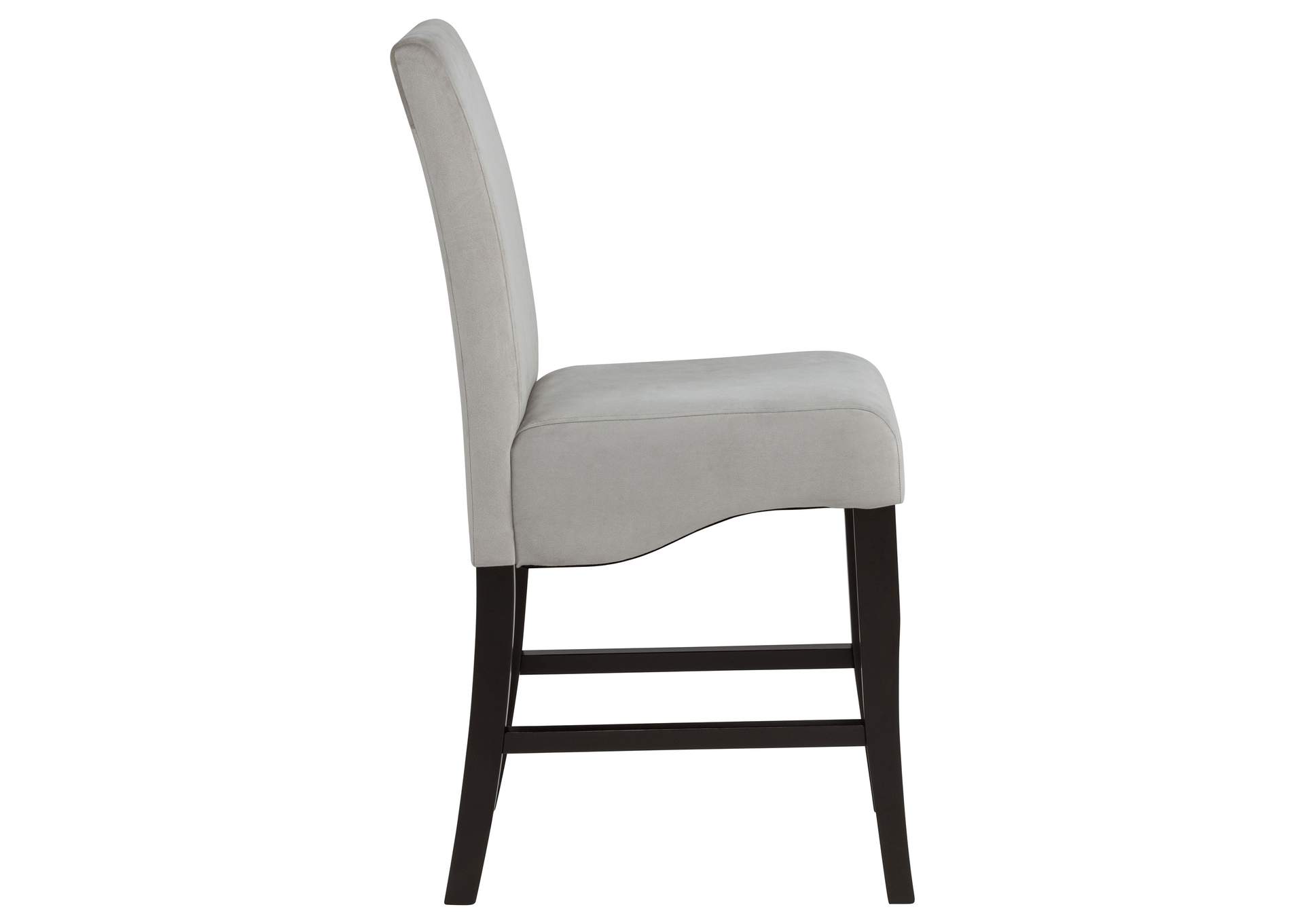 Stanton Velvet Upholstered Counter Chair Grey (Set of 2) image 11