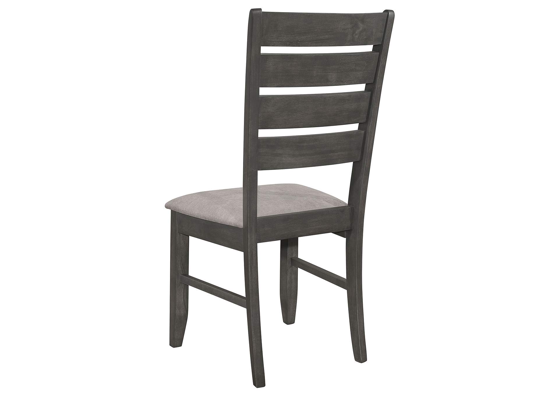 Dalila 5-piece Rectangular Dining Set Grey and Dark Grey