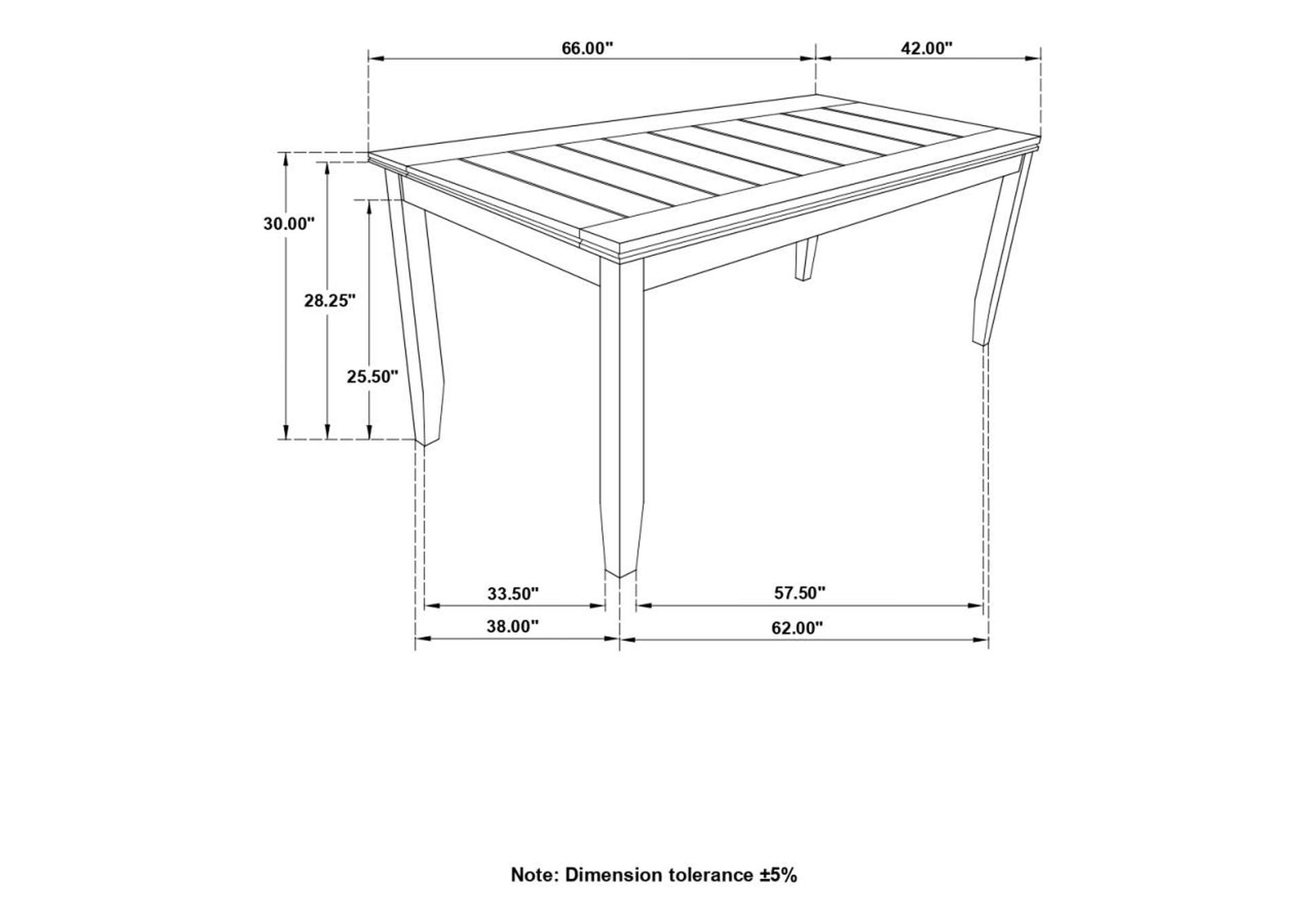 DINING TABLE 6 PC SET image 11