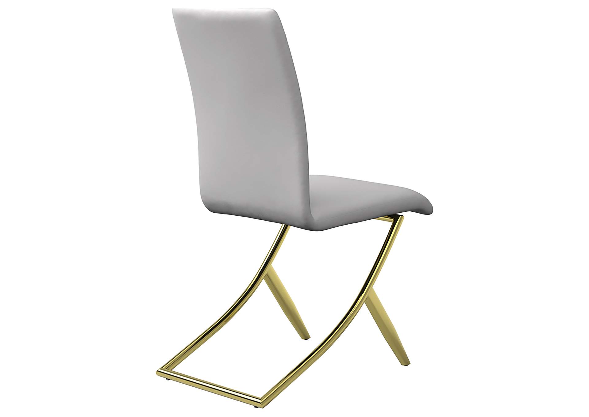 Carmelia Upholstered Side Chairs White (Set of 4)
