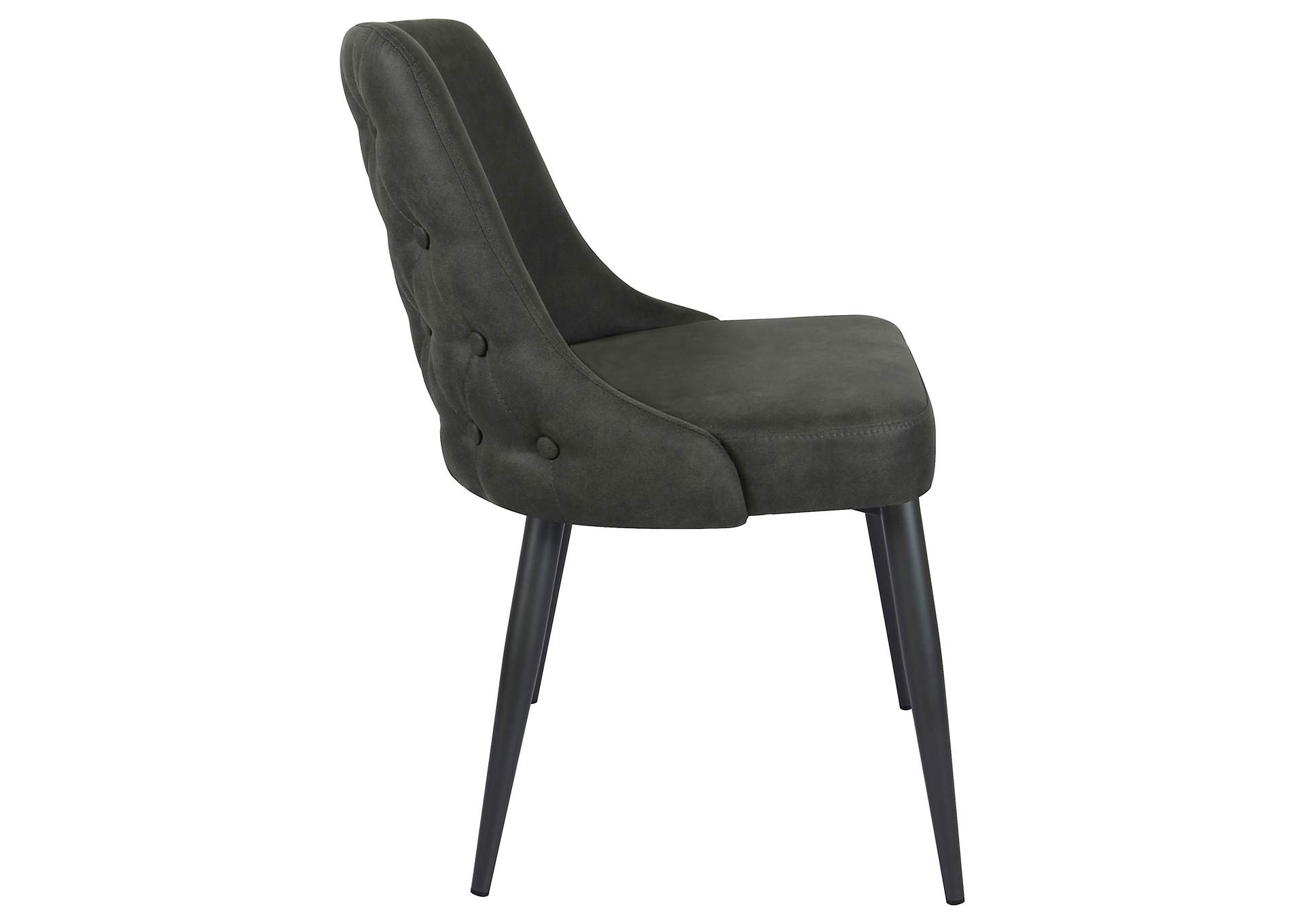 Cosmo Upholstered Dining Side Chair Grey (Set of 2)