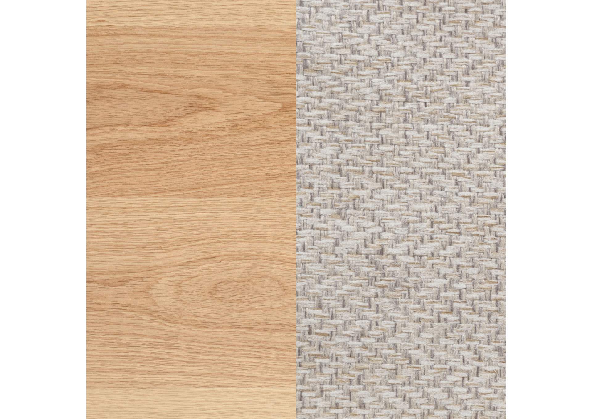 Lavon 5-piece Oval Extension Leaf Dining Set Light Oak image 8