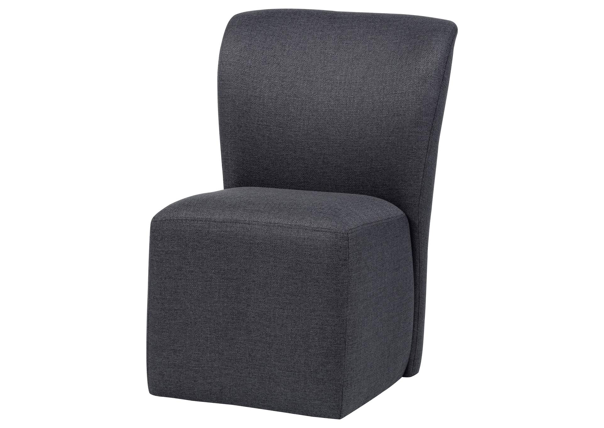 Jaelynn Upholstered Parsons Dining Side Chair Charcoal (Set of 2) image 7
