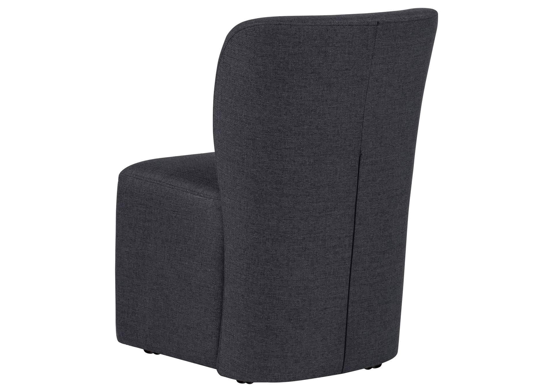Jaelynn Upholstered Parsons Dining Side Chair Charcoal (Set of 2) image 10
