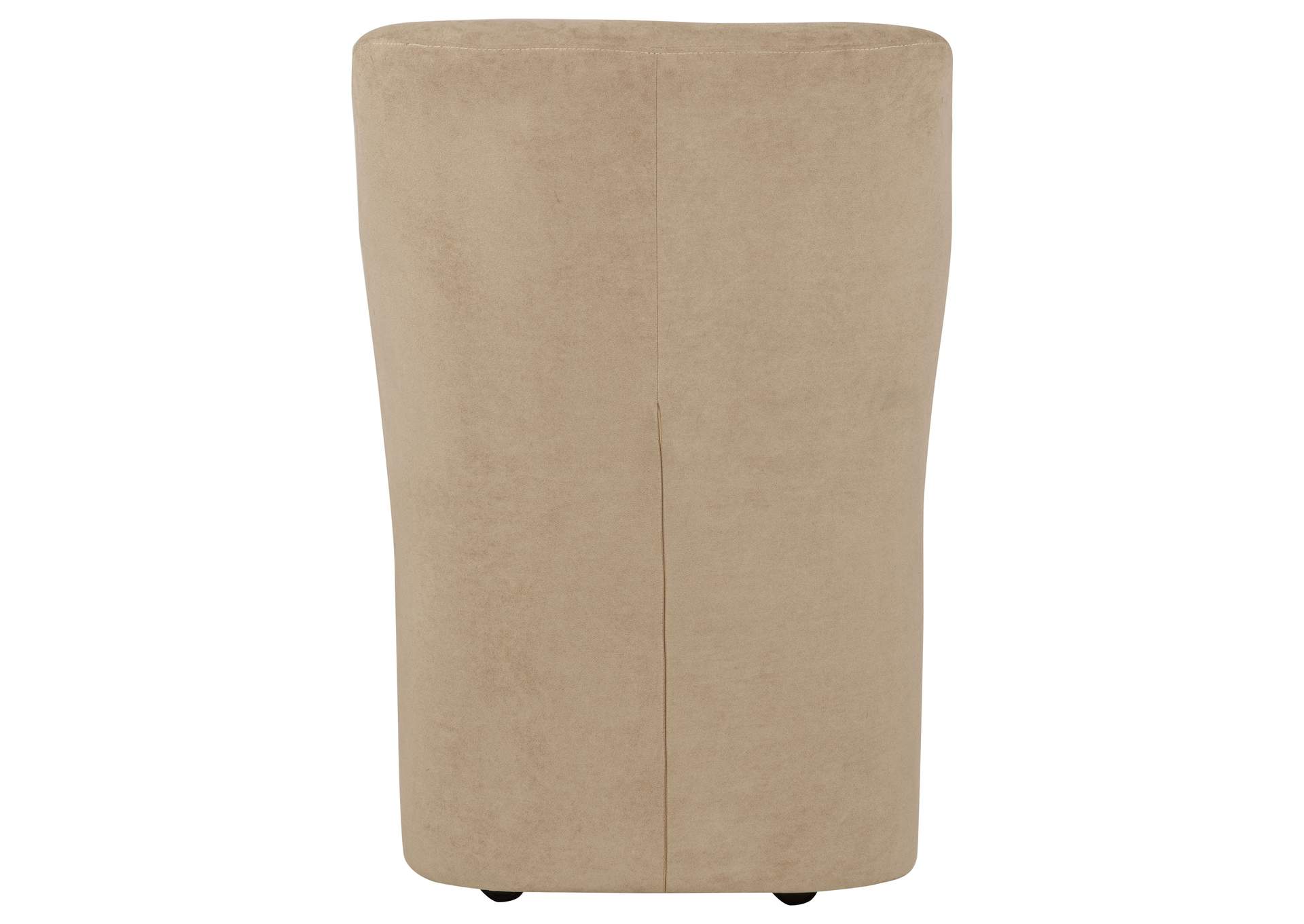 Jaelynn Upholstered Parsons Dining Side Chair Tan (Set of 2) image 11