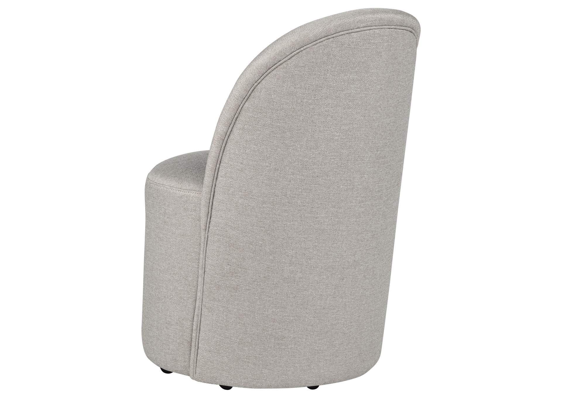Aubrey Upholstered Barrel Dining Side Chair Beige (Set of 2) image 10