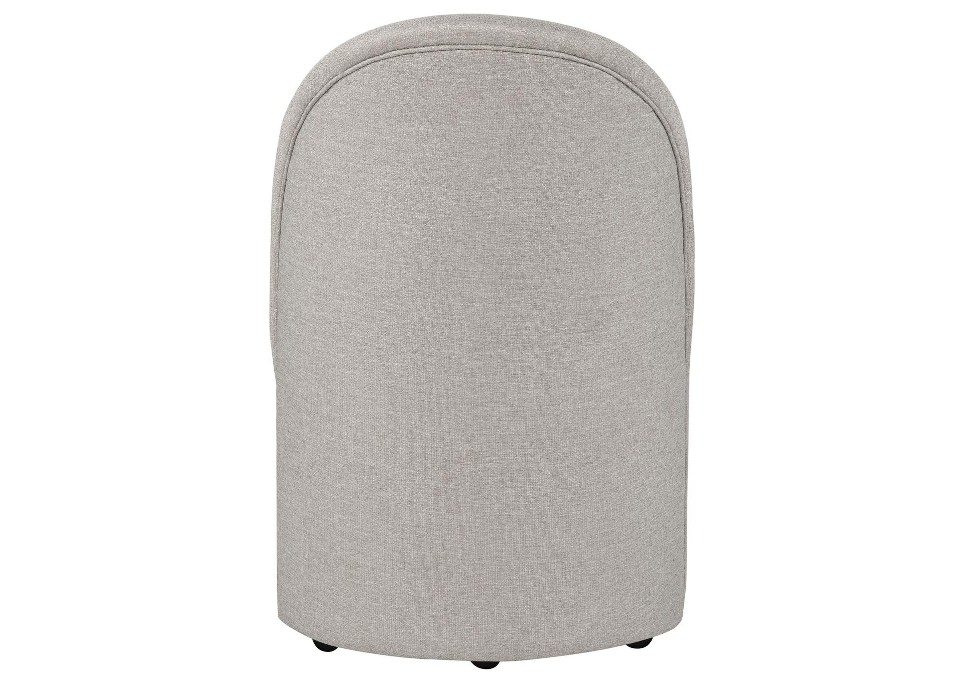 Aubrey Upholstered Barrel Dining Side Chair Beige (Set of 2) image 11