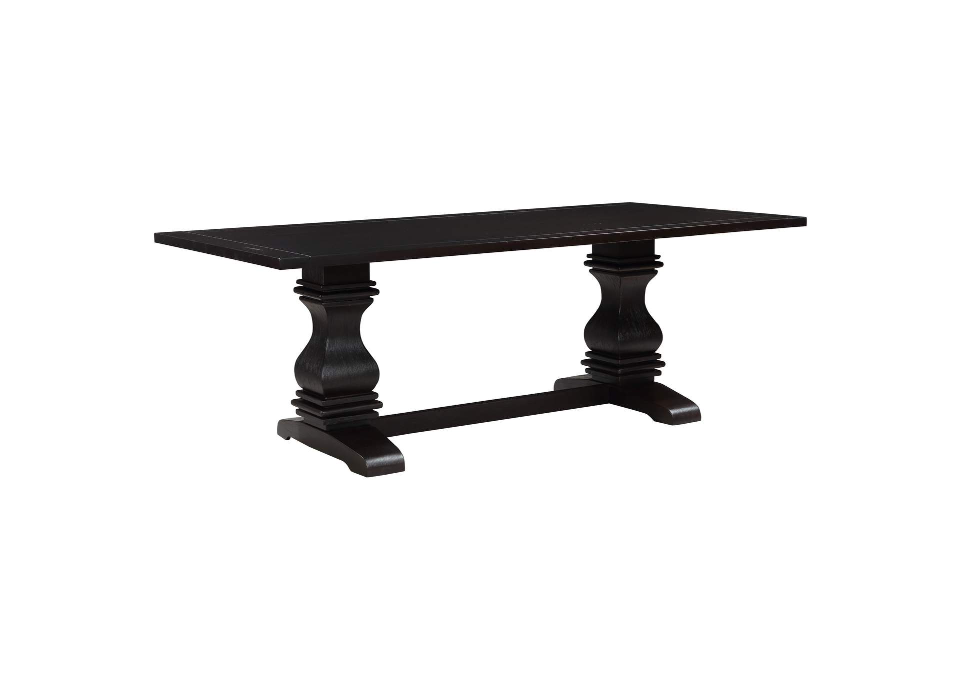 Parkins Rectangular 86-inch Dining Table Rustic Espresso