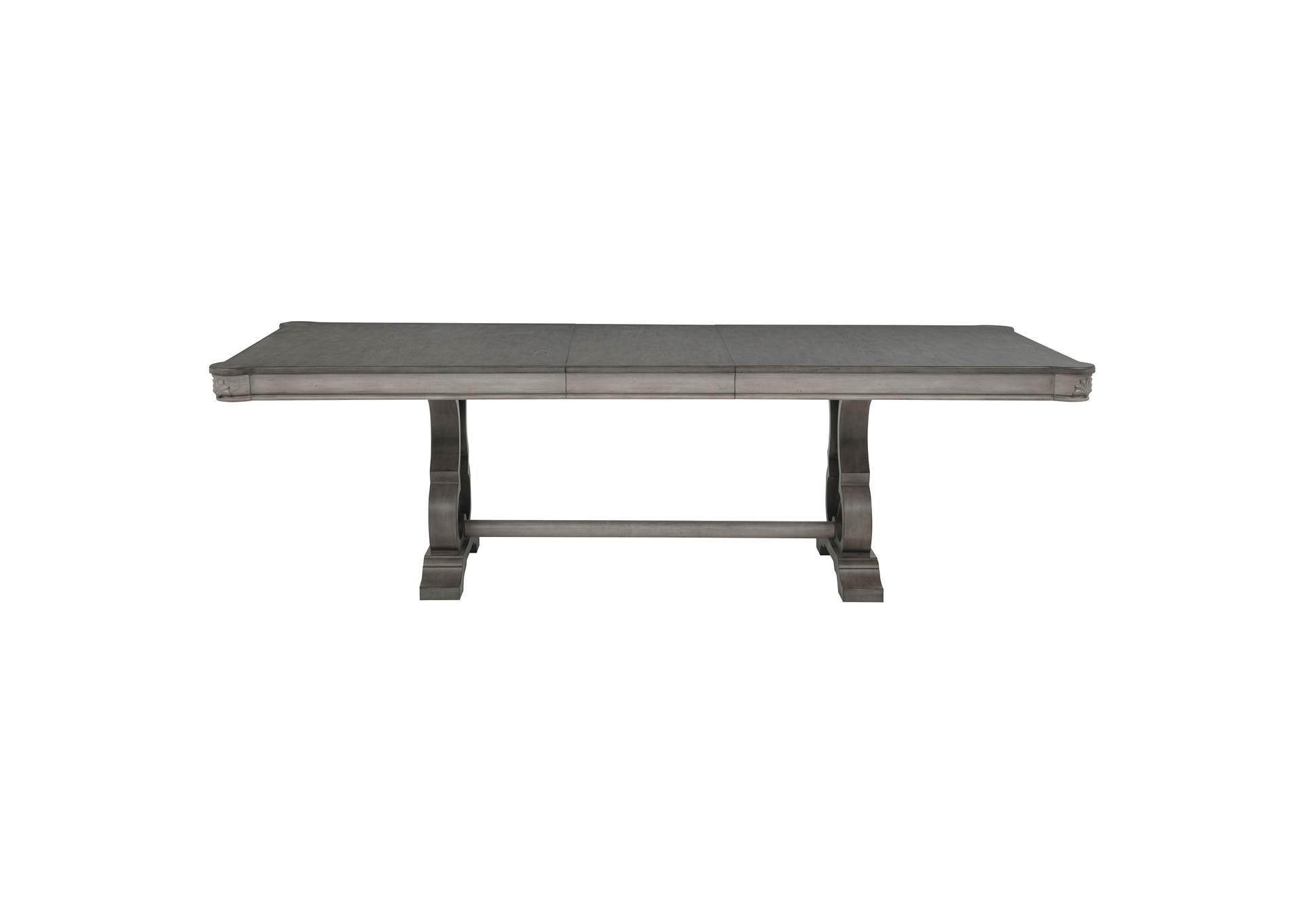 Cresswell 7-piece 104-inch Extension Dining Set Weathered Taupe image 4