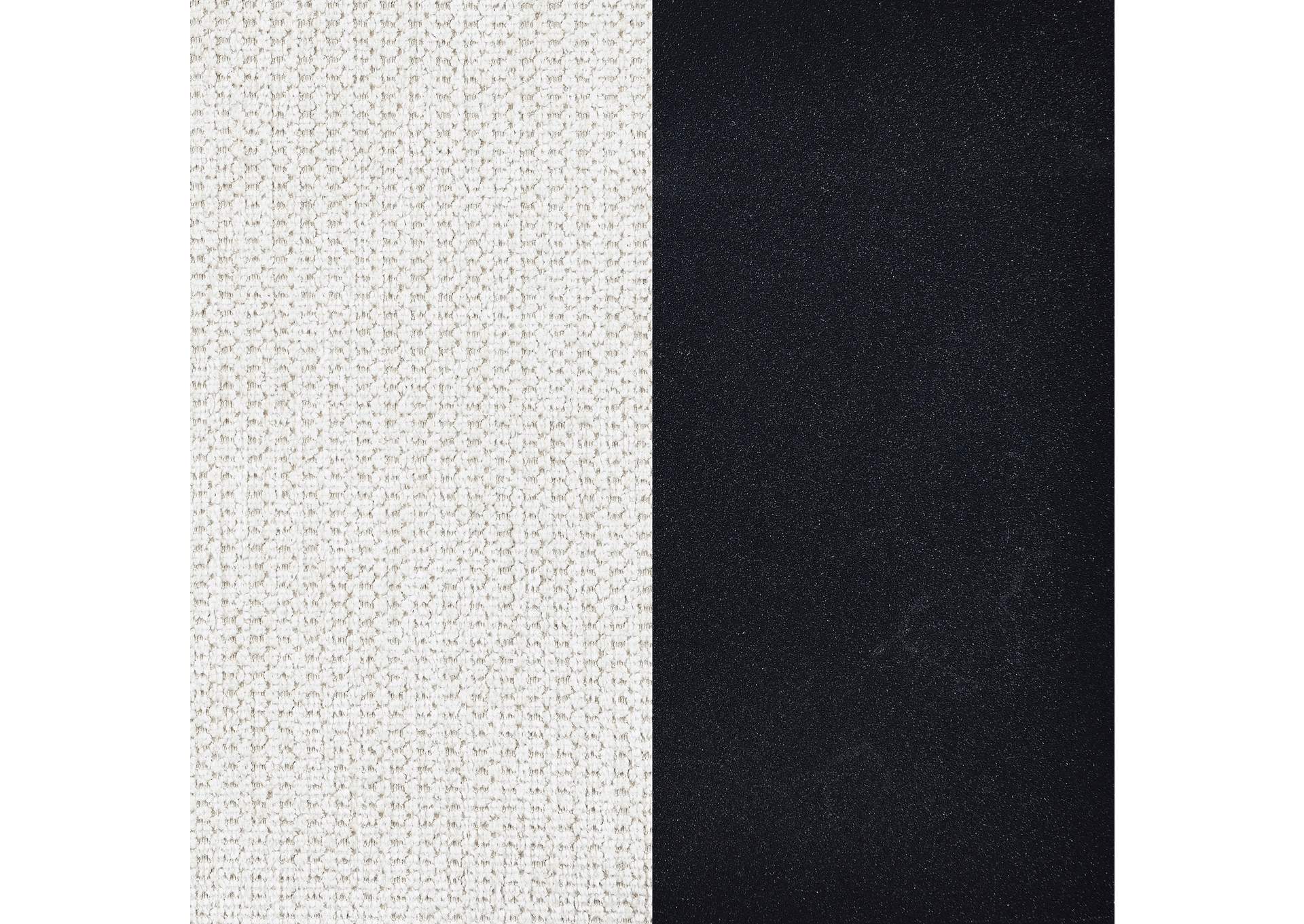 Calla Fabric Upholstered Dining Side Chair White (Set of 2)