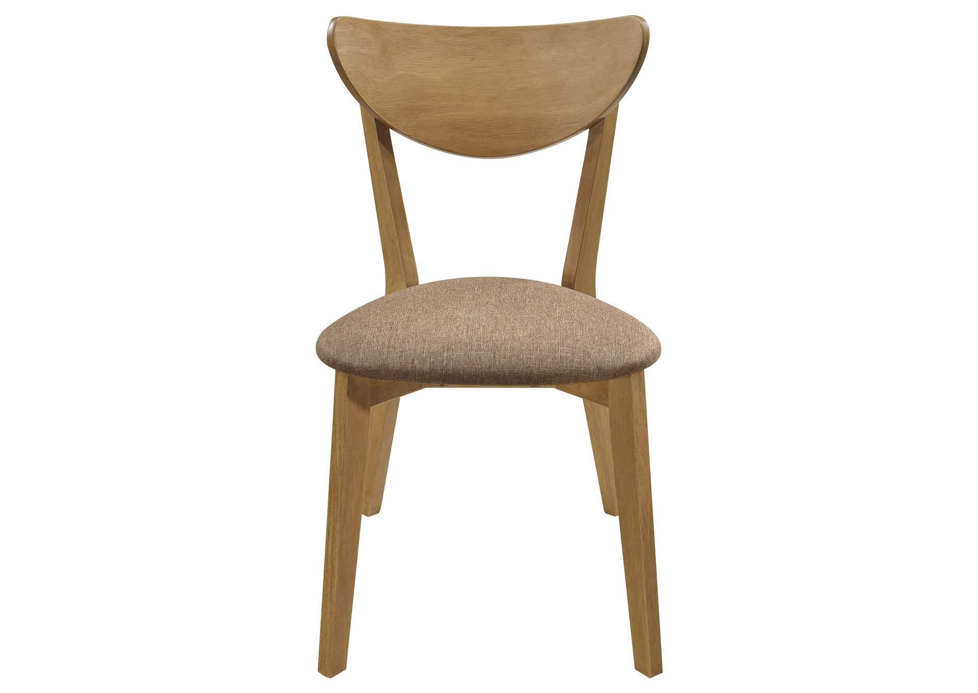 Elowen Wood Dining Side Chair Light Walnut (Set of 2)