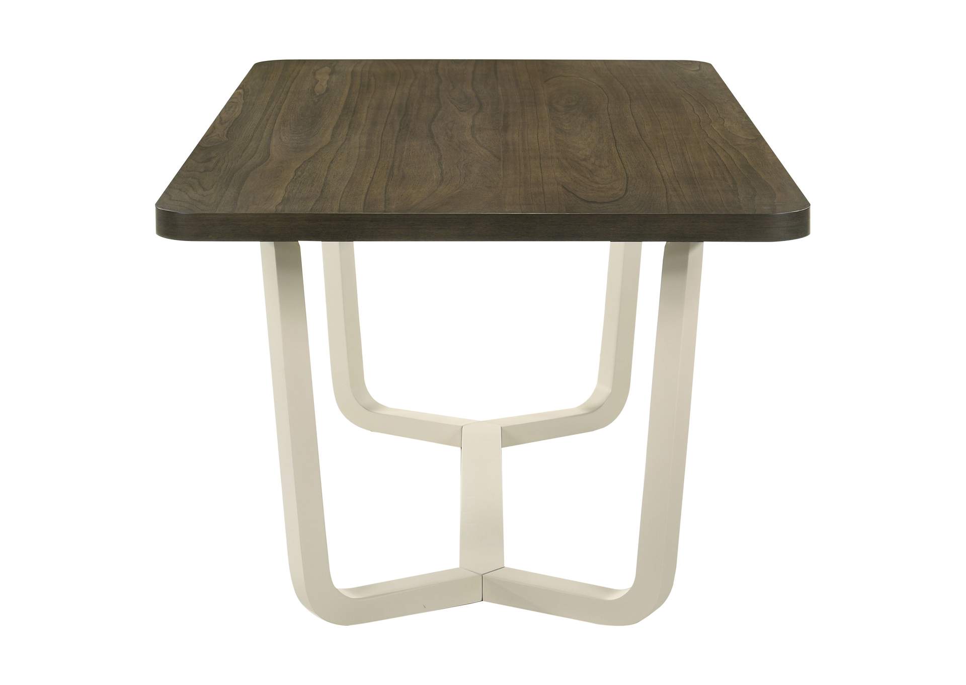 Biloxi 5-piece 71-inch Rectangular Dining Set Greyish Brown