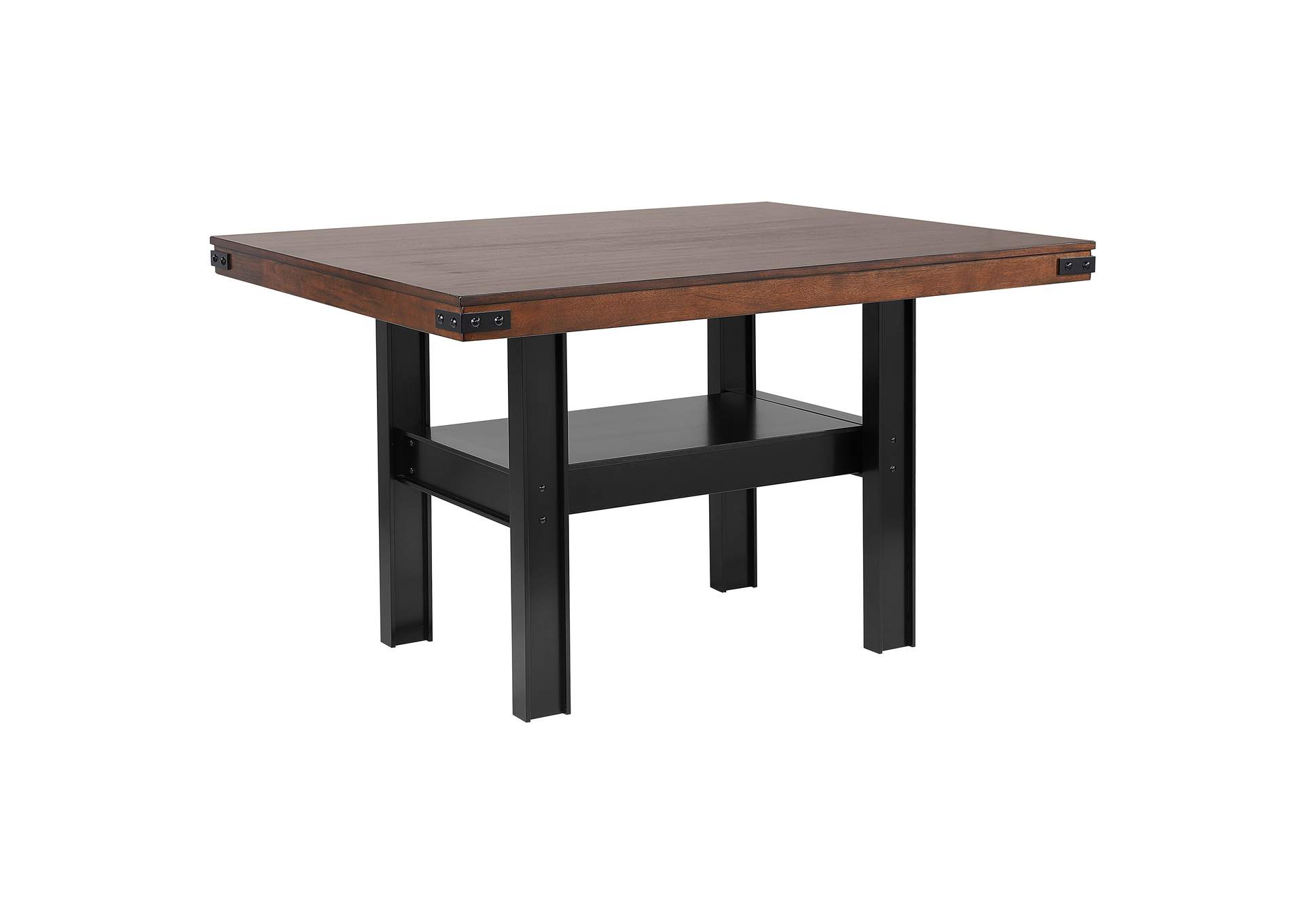 Patterson 5-piece Counter Height Dining Set Mango Oak
