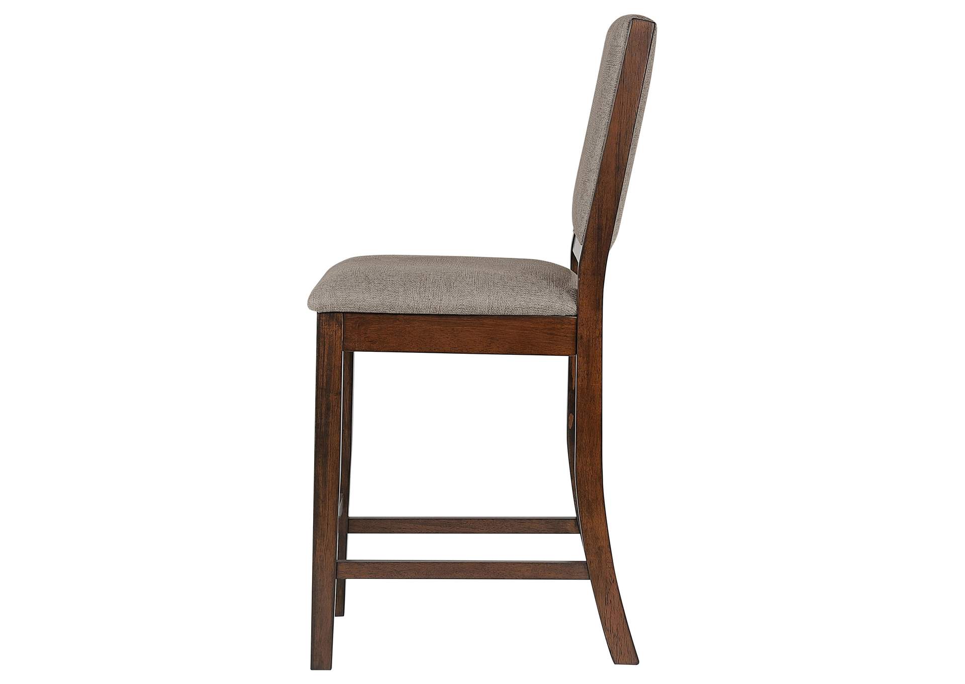 Patterson Upholstered Counter Chair Mango Oak (Set of 2)