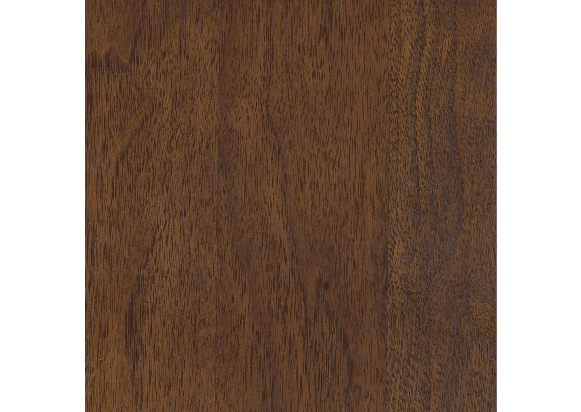 Everton Round 53-inch Wood Dining Table Walnut