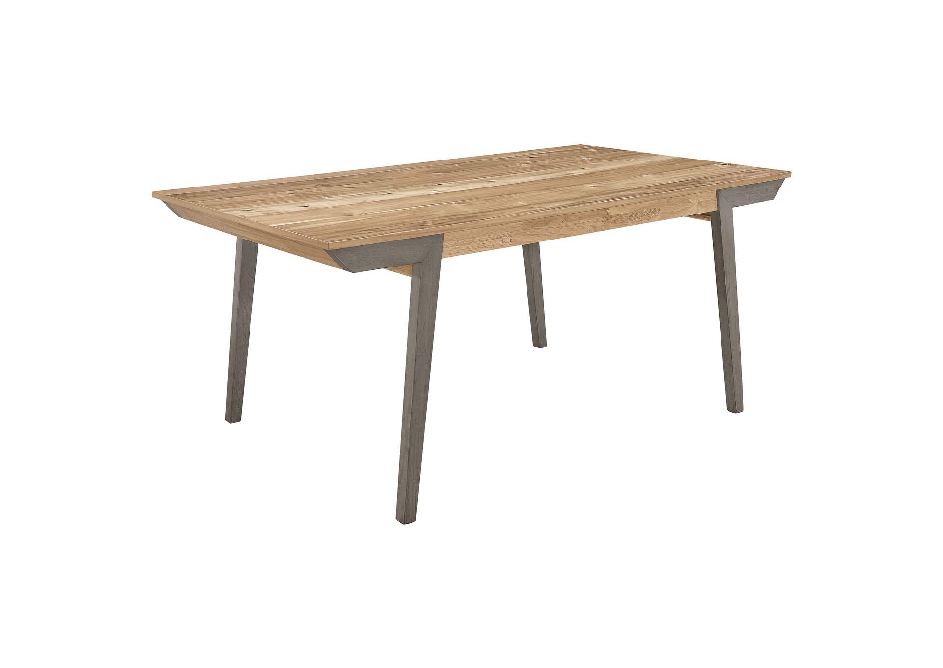 Nogales Rectangular 71-inch Wood Dining Table Coastal Grey