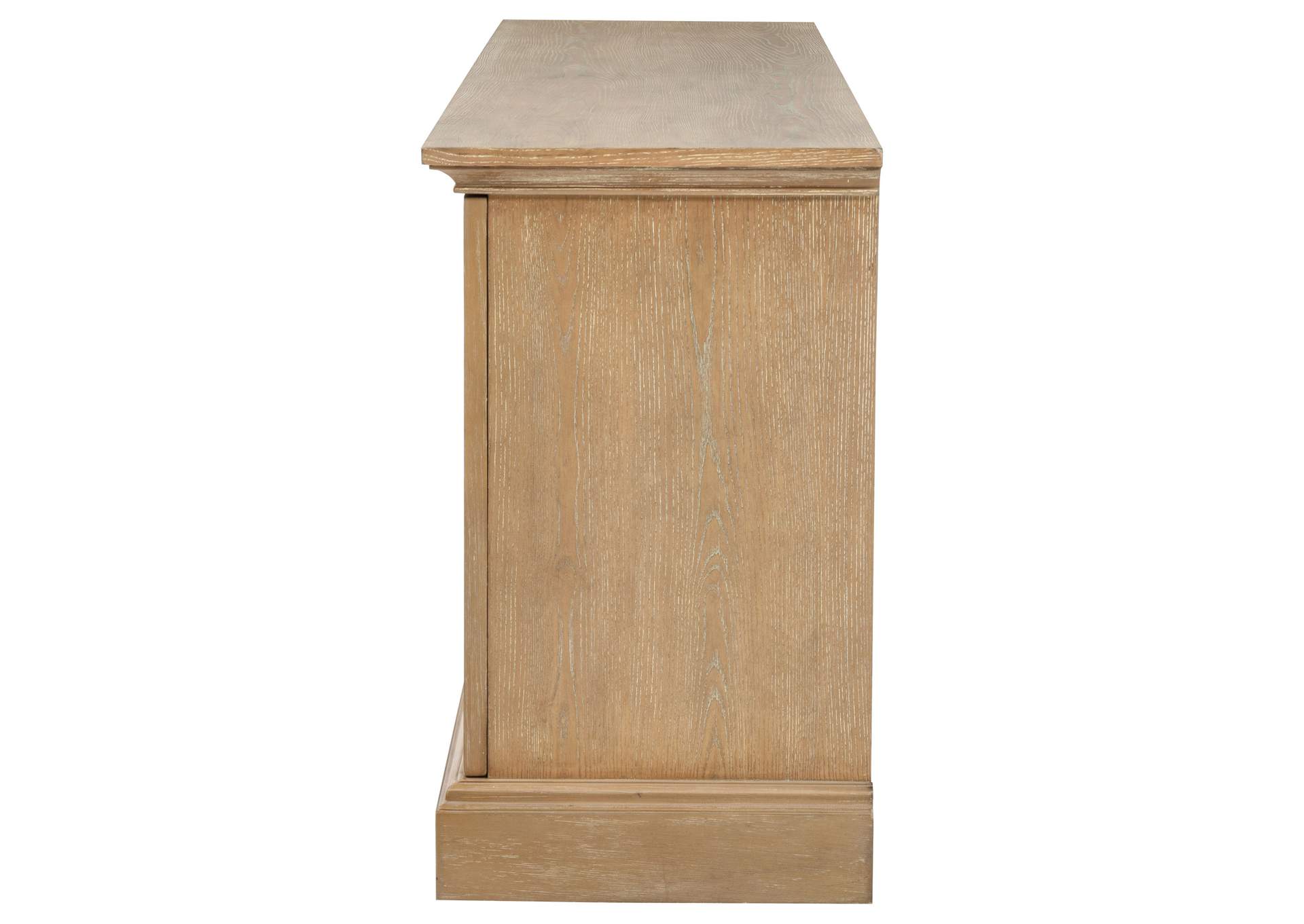 Brockway 4-door Dining Sideboard Buffet Cabinet Barley Brown image 7