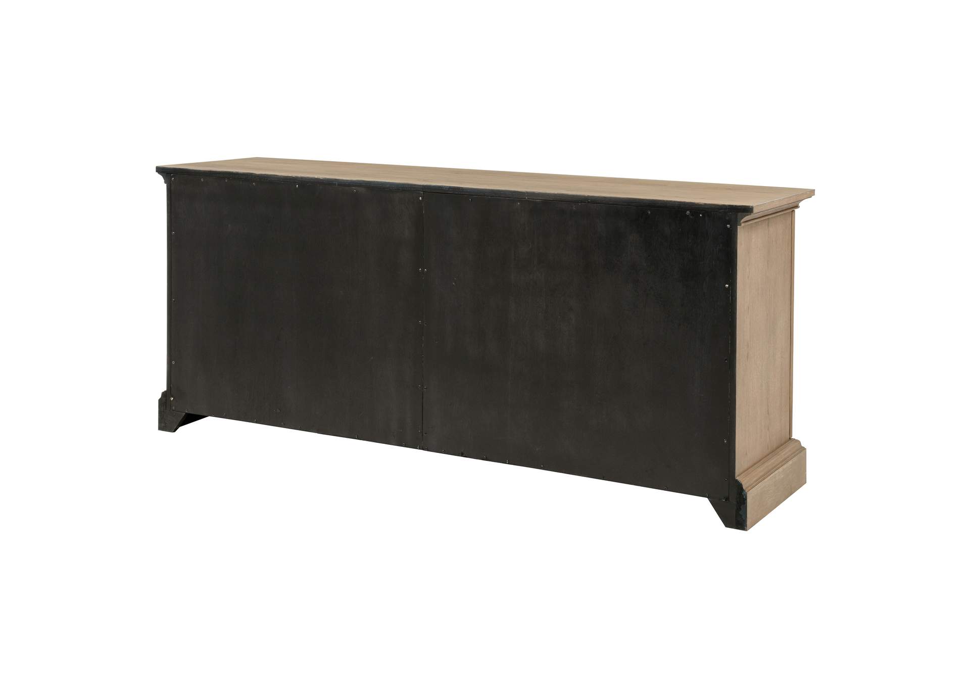 Brockway 4-door Dining Sideboard Buffet Cabinet Barley Brown image 10