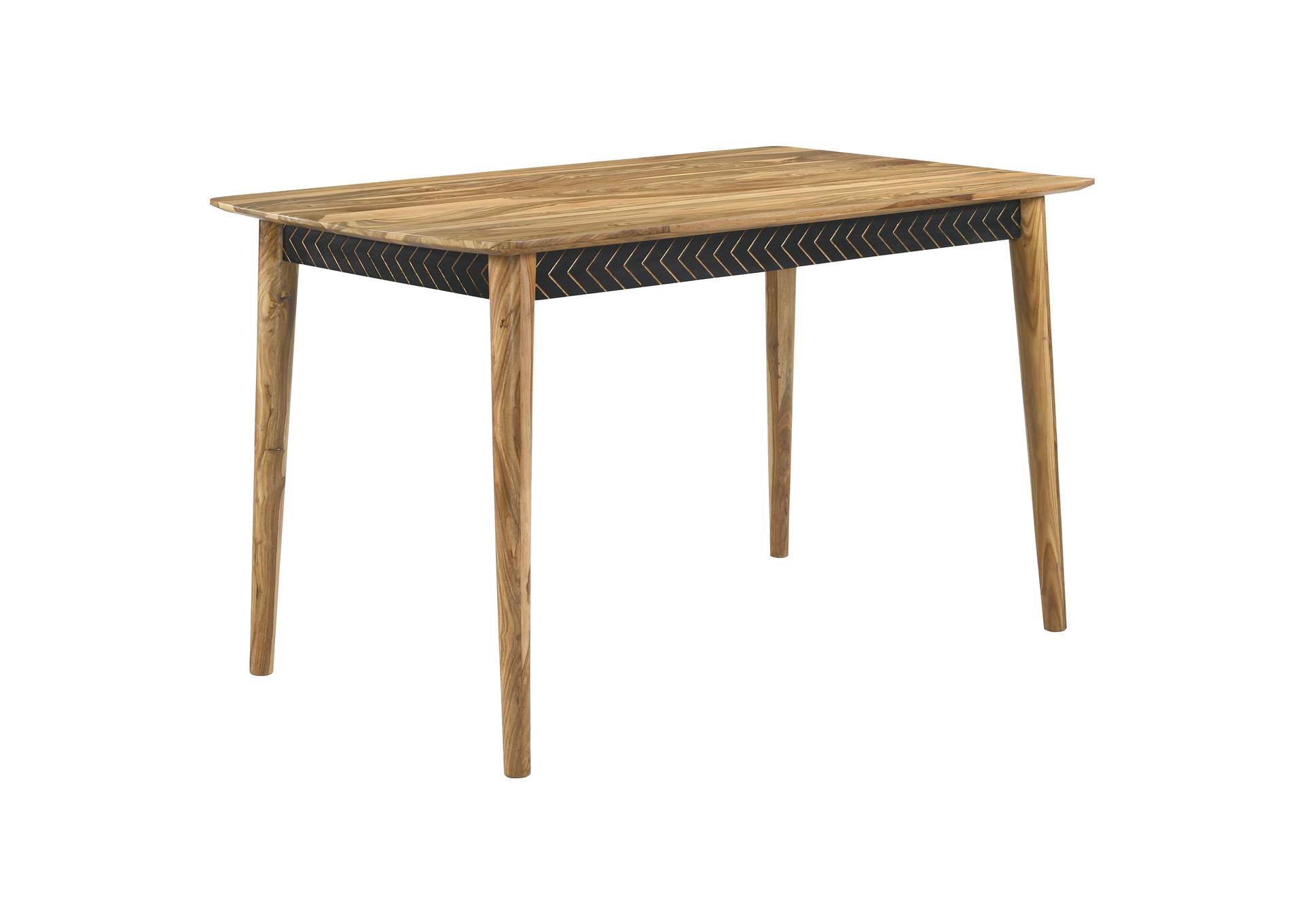 Partridge 5-piece Counter Dining Set Sheesham and Camel