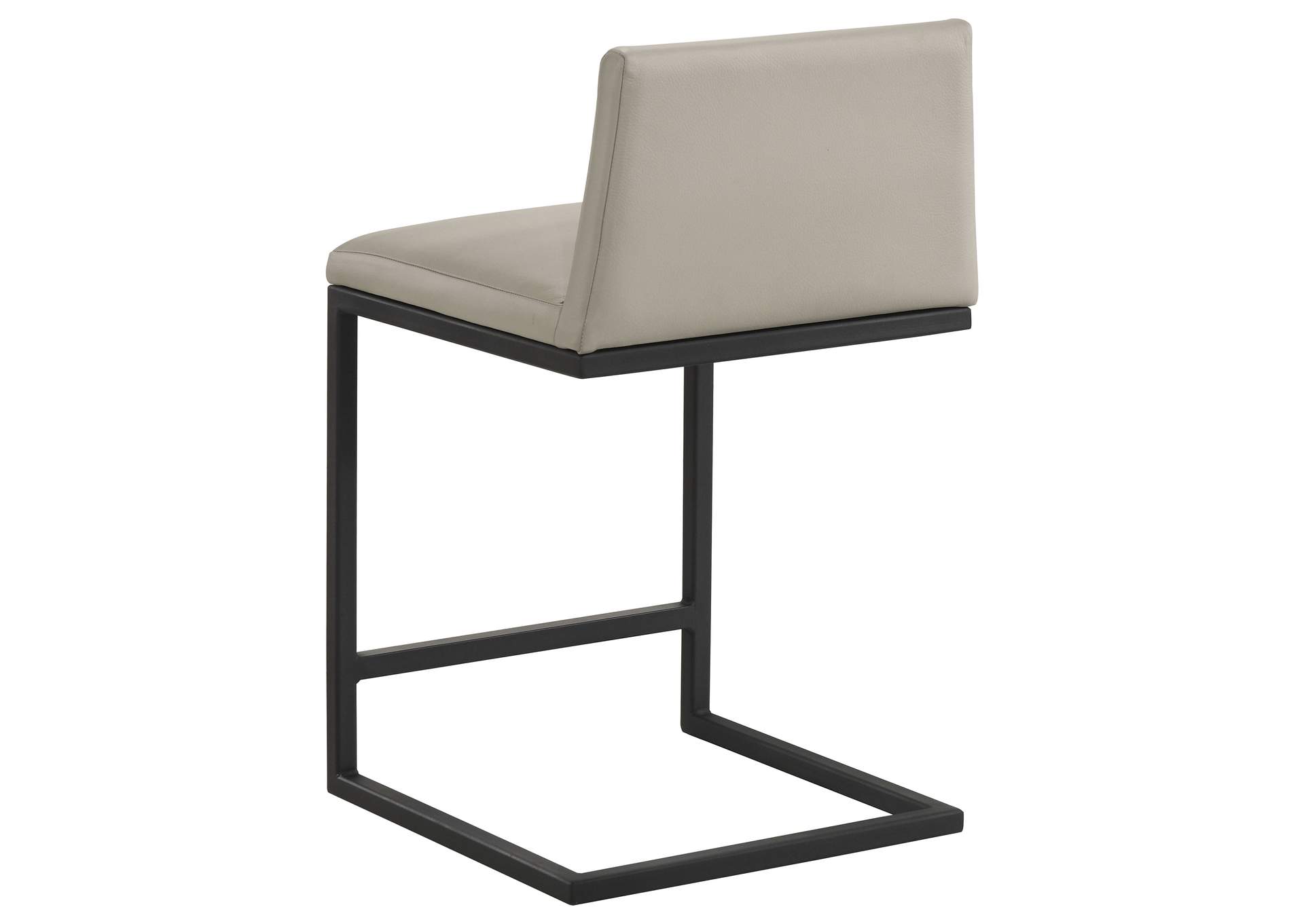 Vardon Genuine Leather Counter Height Chair Tan (Set of 2) image 10