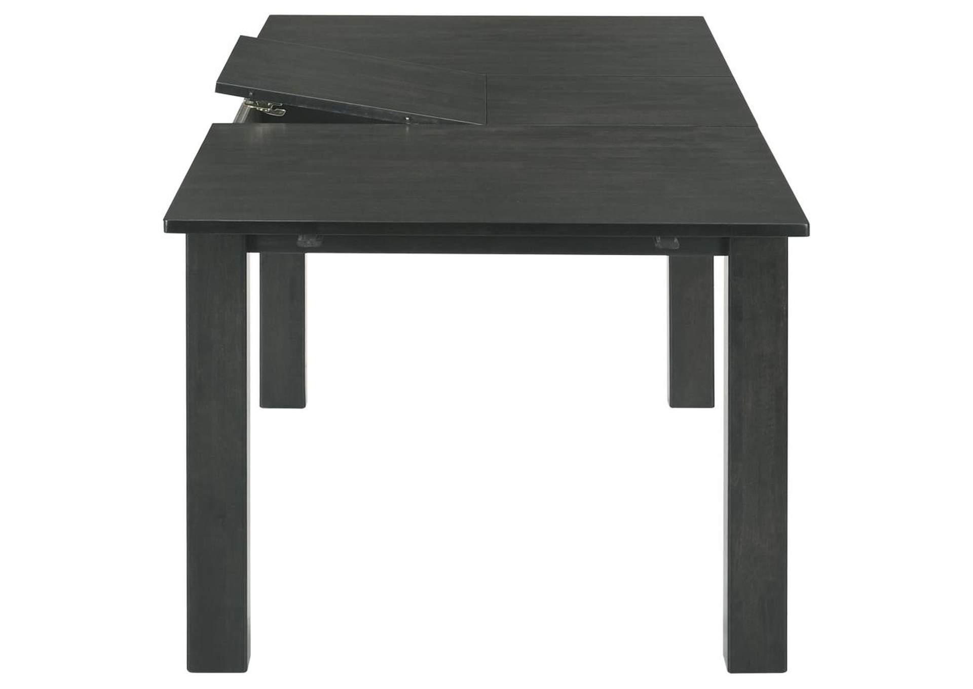 Jakob 5-piece Rectangular Dining Set Grey and Black image 5