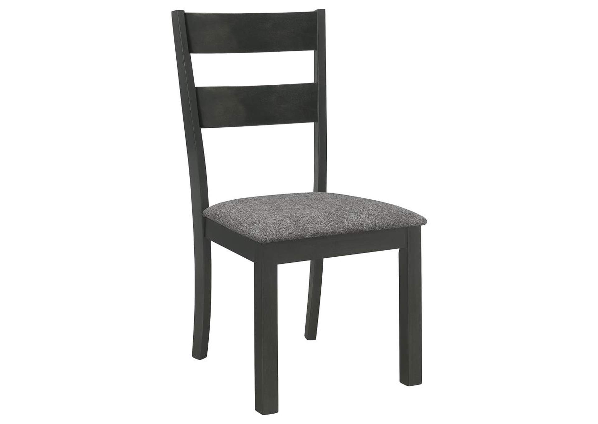 Jakob 5-piece Rectangular Dining Set Grey and Black image 6