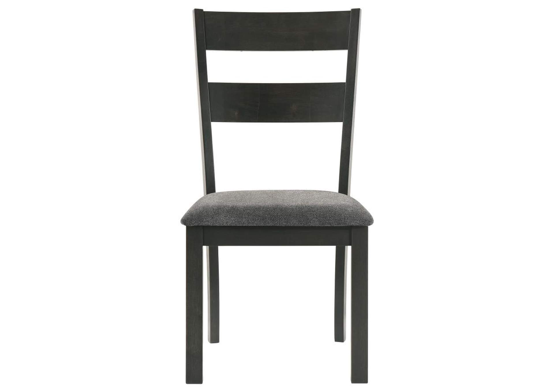 Jakob 5-piece Rectangular Dining Set Grey and Black image 7