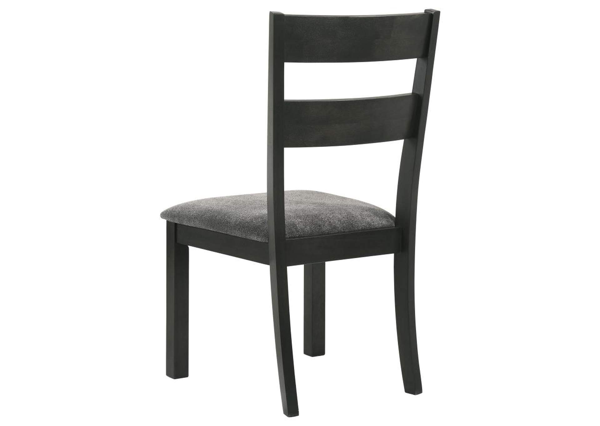 Jakob 5-piece Rectangular Dining Set Grey and Black image 8