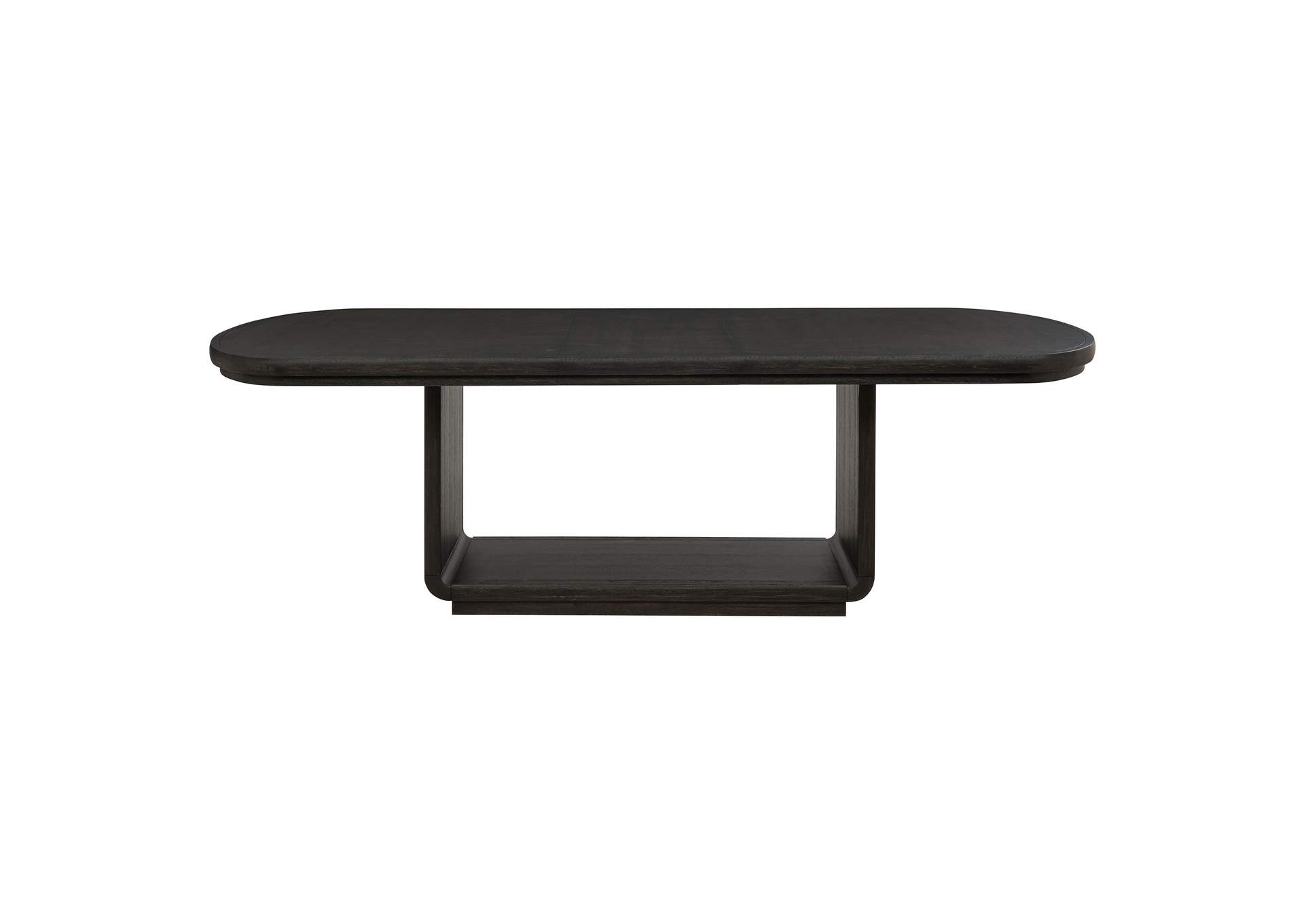 Leandro 7-piece Rectangular Dining Table Set Burnished Black image 19