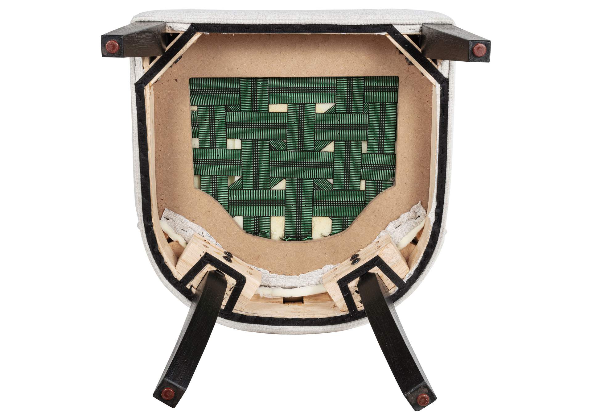 Leandro 7-piece Rectangular Dining Table Set Burnished Black image 10