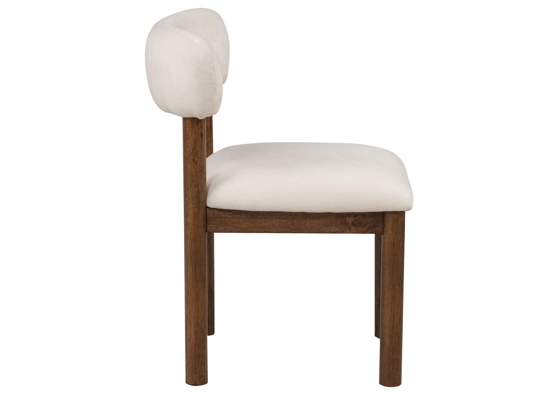Faulkner Upholstered Dining Side Chair Cream (Set of 2) image 14