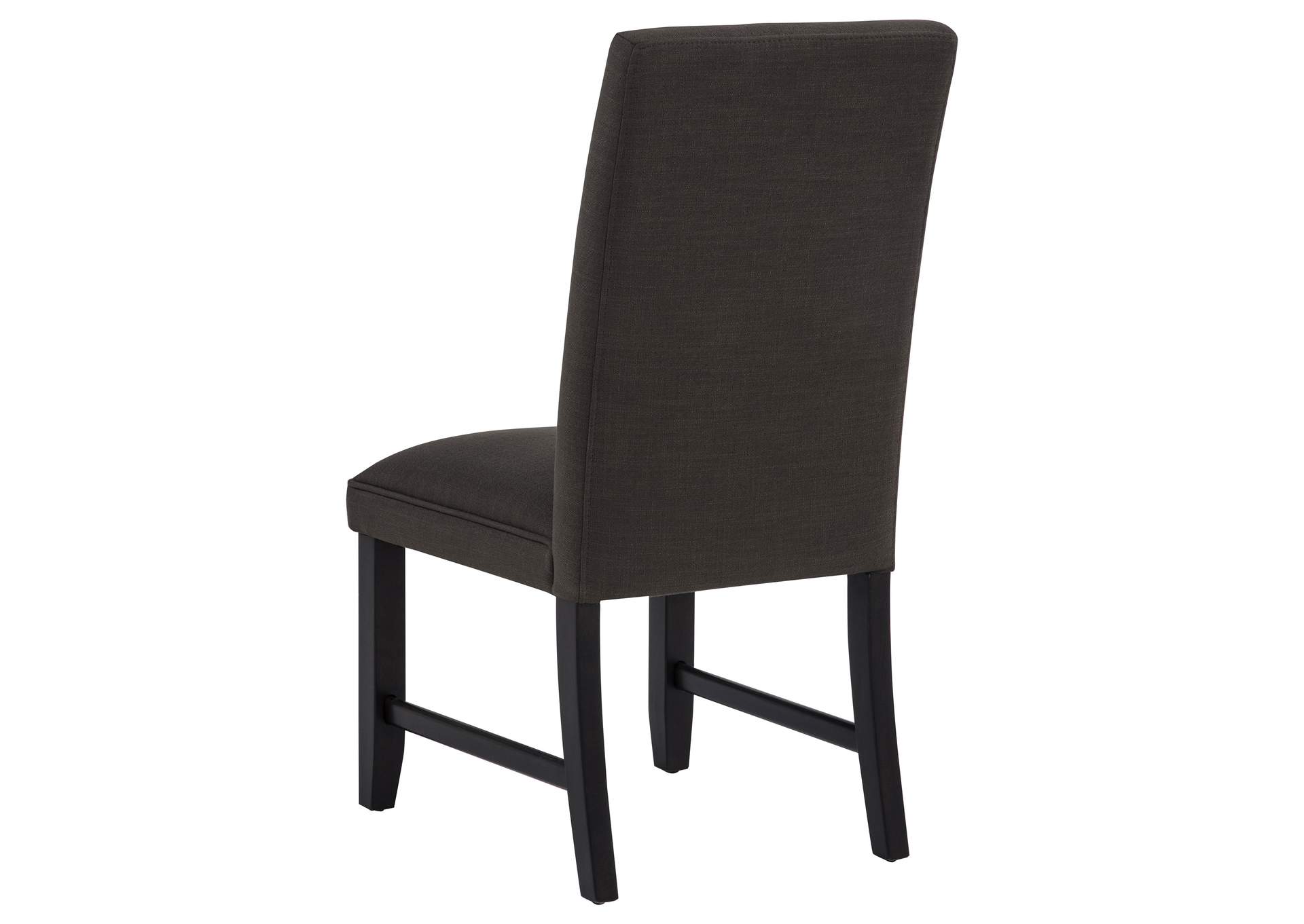 Berning Fabric Upholstered Parson Side Chair Charcoal Grey (Set of 2) image 7