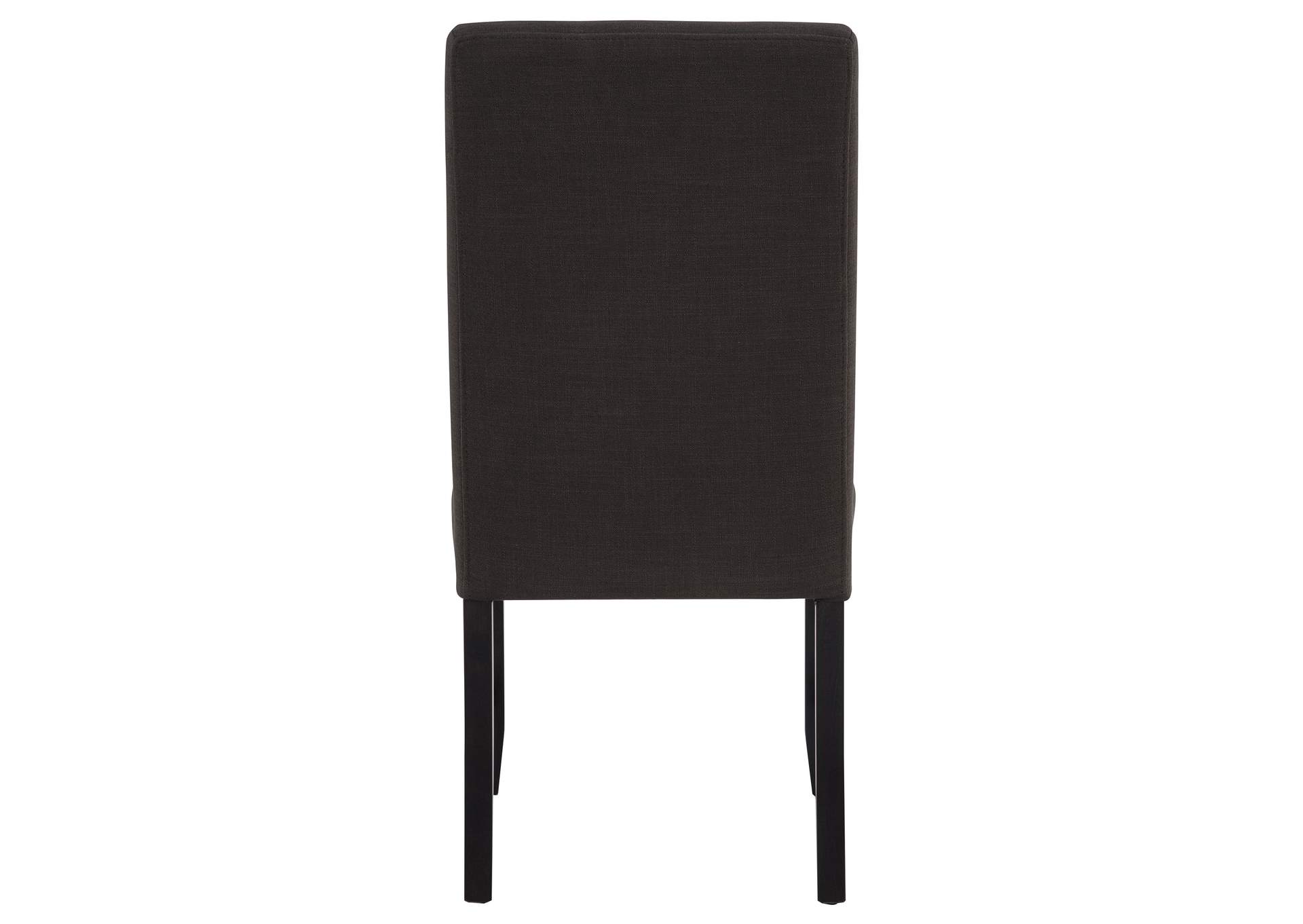 Berning Fabric Upholstered Parson Side Chair Charcoal Grey (Set of 2) image 8