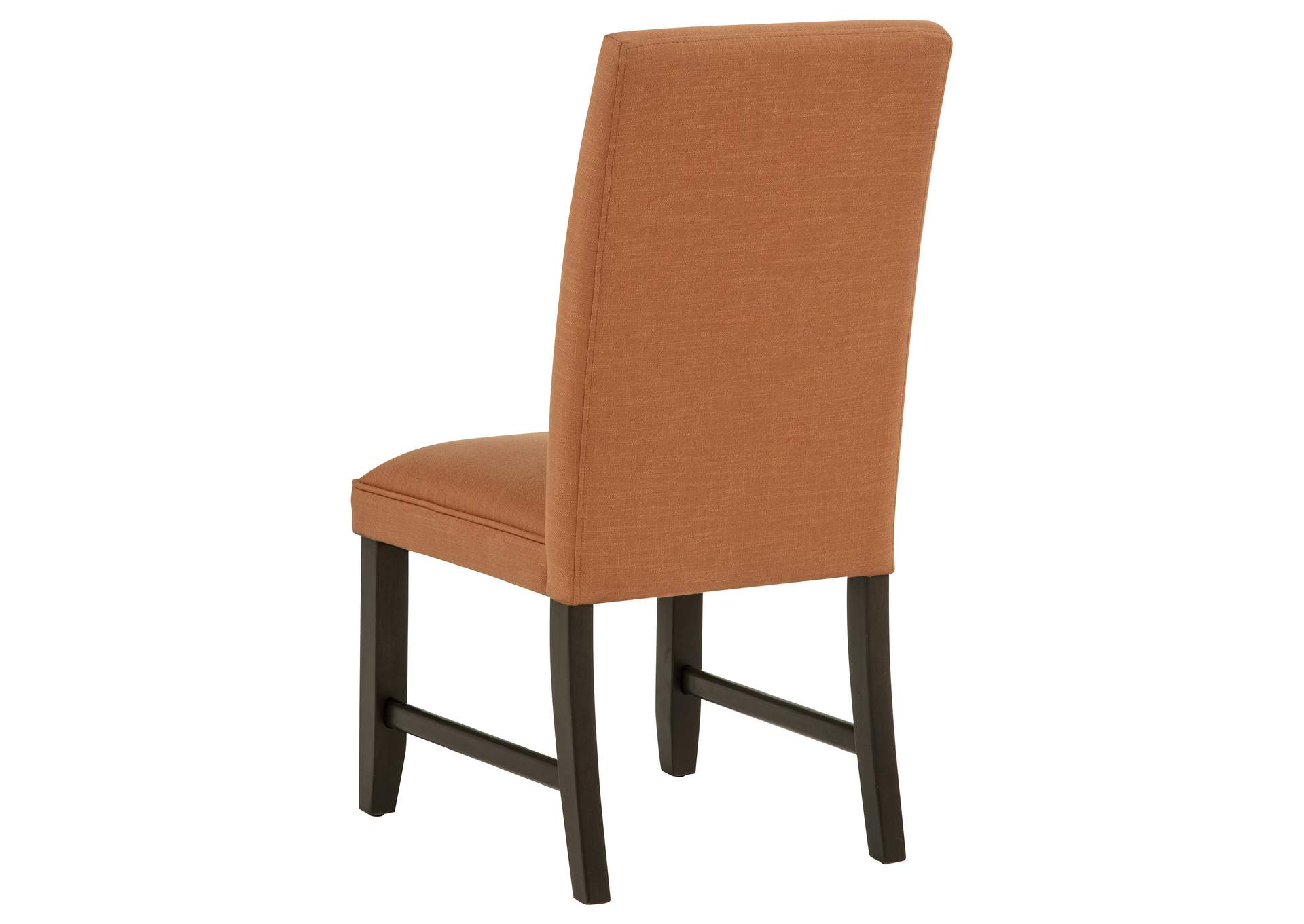 Berning Fabric Upholstered Parson Side Chair Salmon Orange (Set of 2) image 7