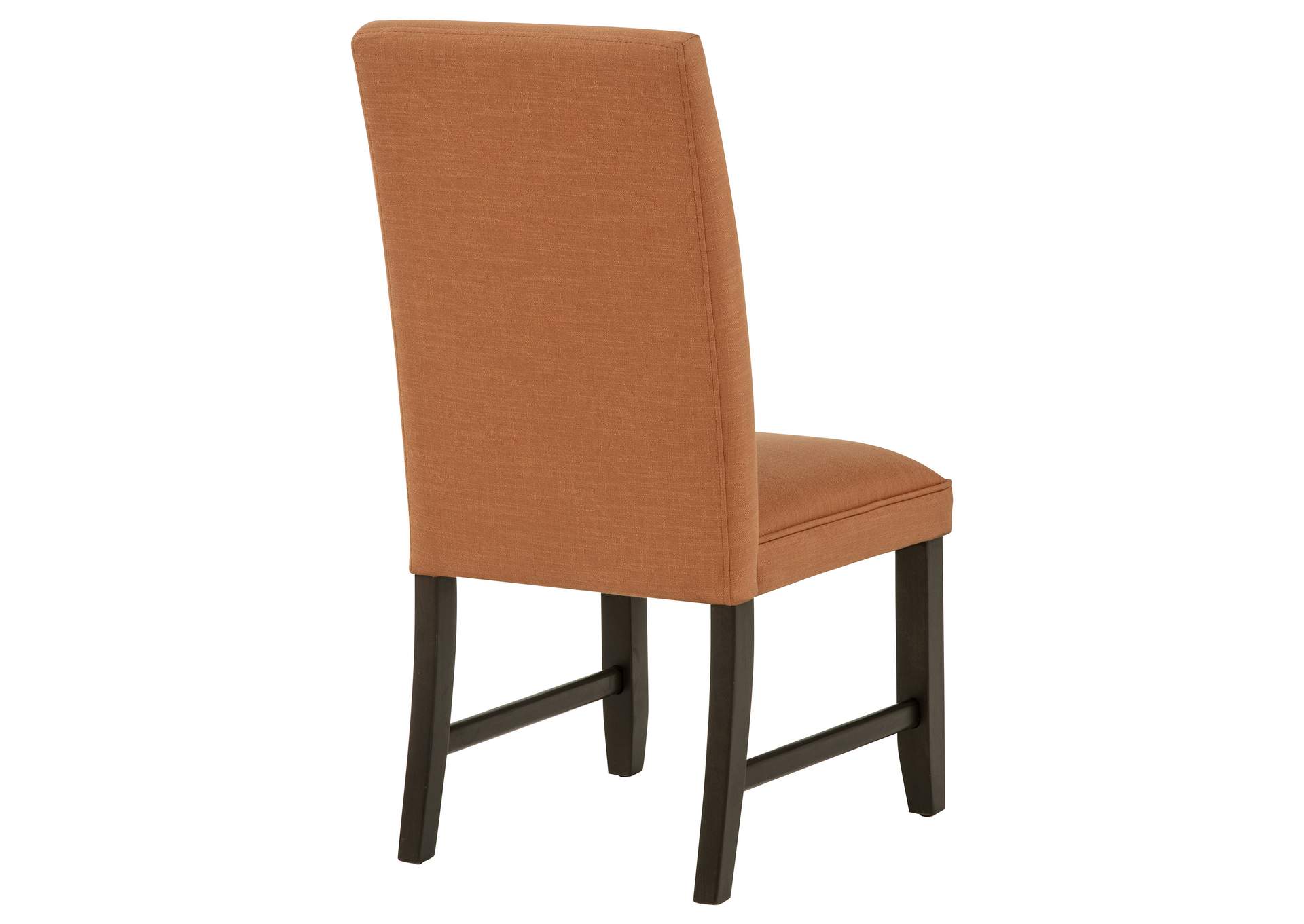 Berning Fabric Upholstered Parson Side Chair Salmon Orange (Set of 2) image 9