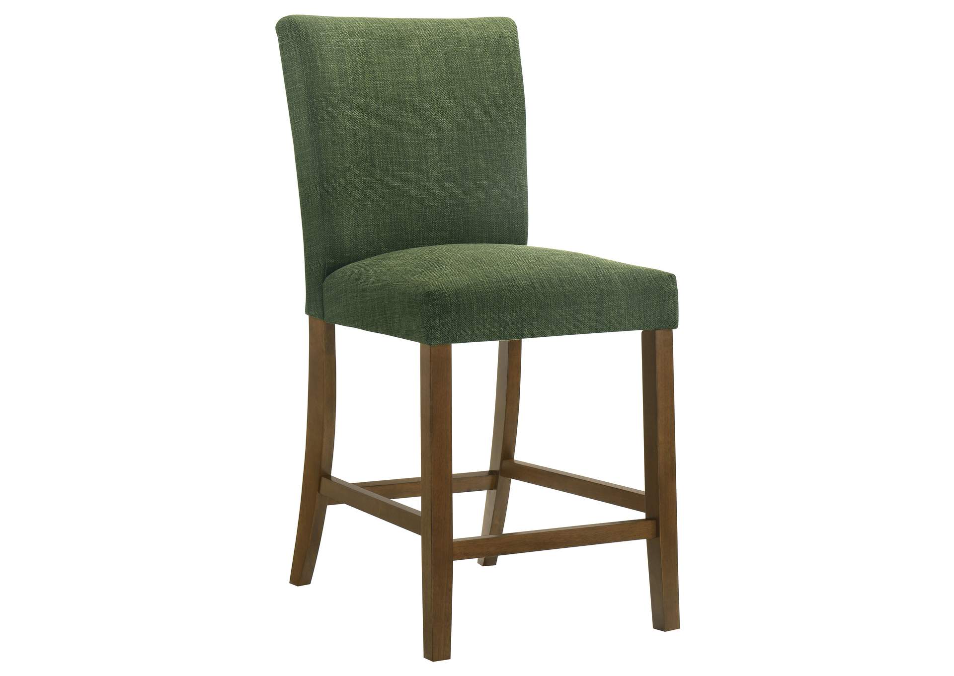 Paxton 5-piece Round Glass Top Counter Height Dining Set Green image 9