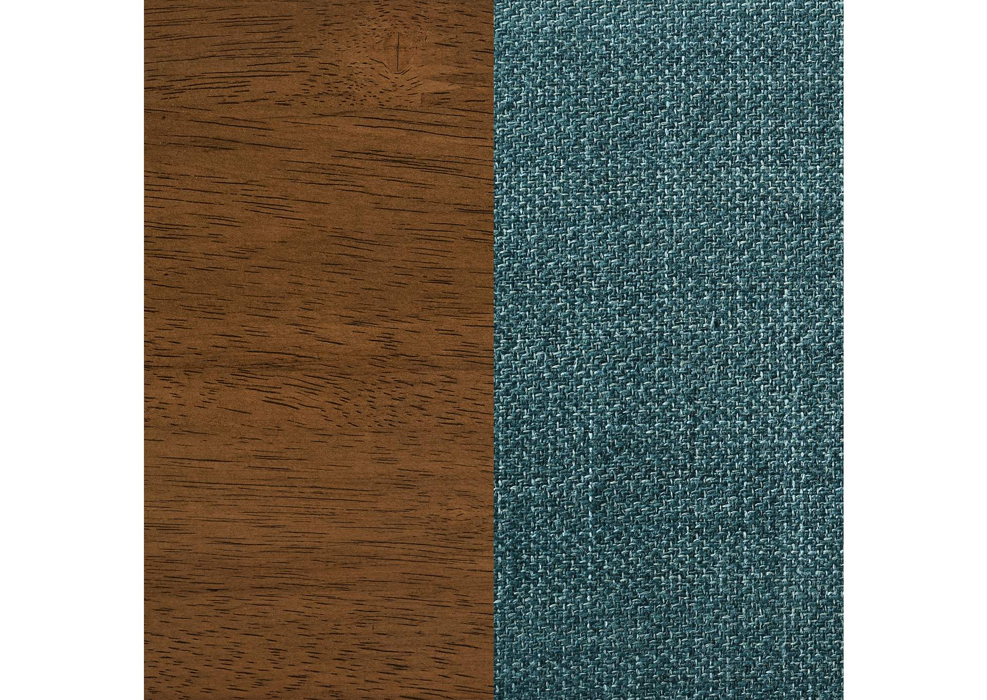 Paxton 5-piece Round Glass Top Counter Height Dining Set Teal Blue image 14