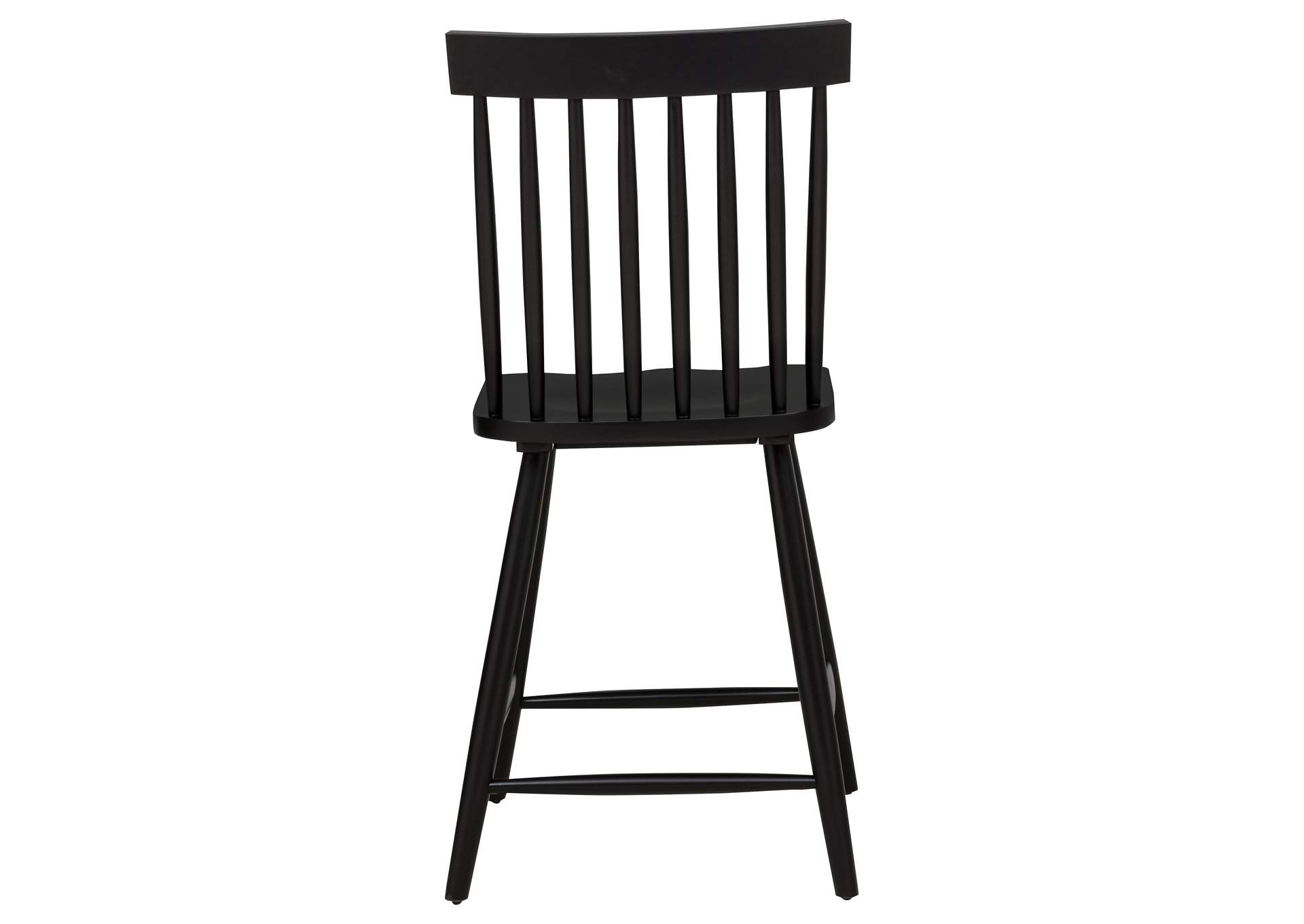 Andrews Windsor Counter Height Dining Side Chair Black (Set of 2) image 9