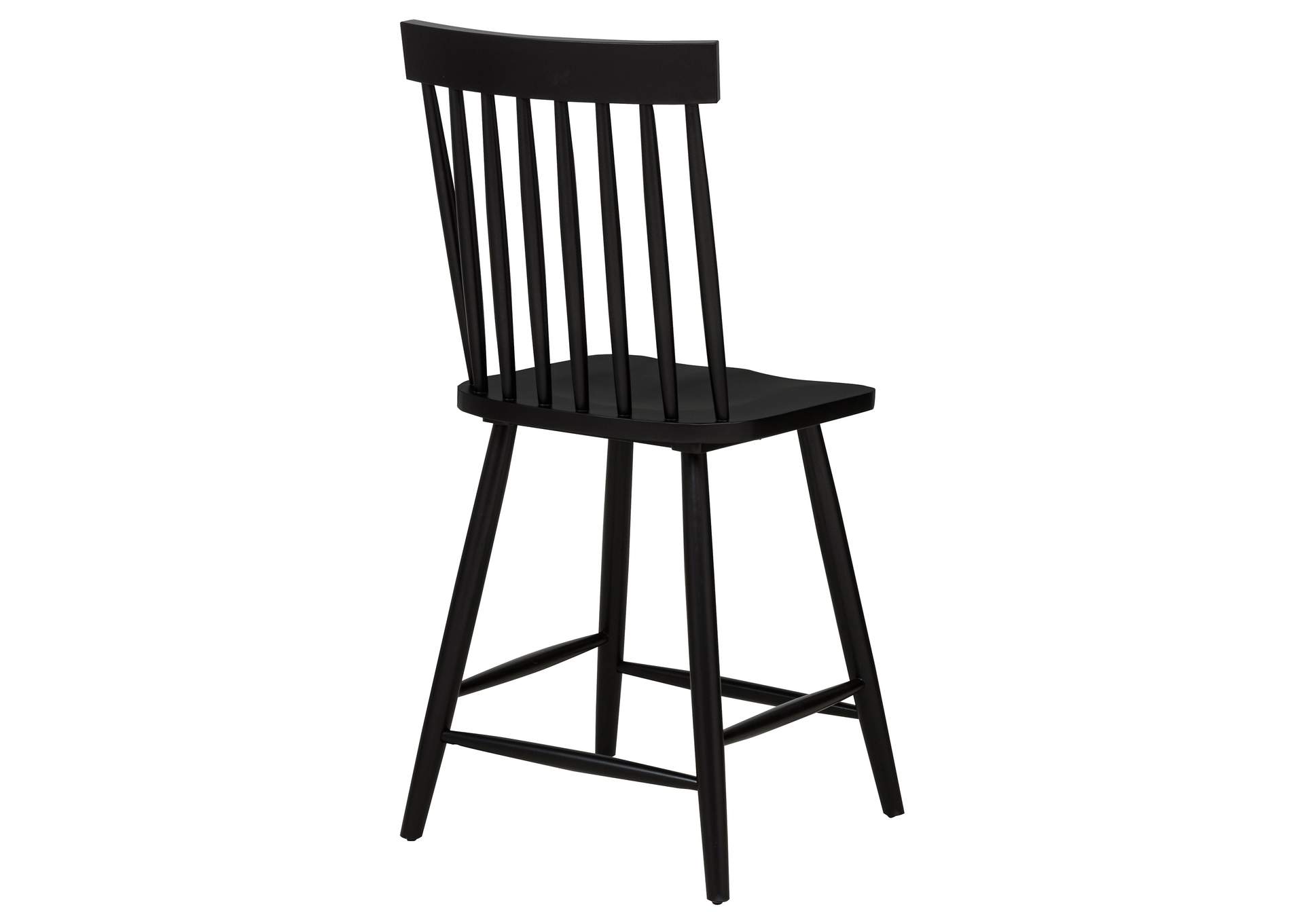 Andrews Windsor Counter Height Dining Side Chair Black (Set of 2) image 10