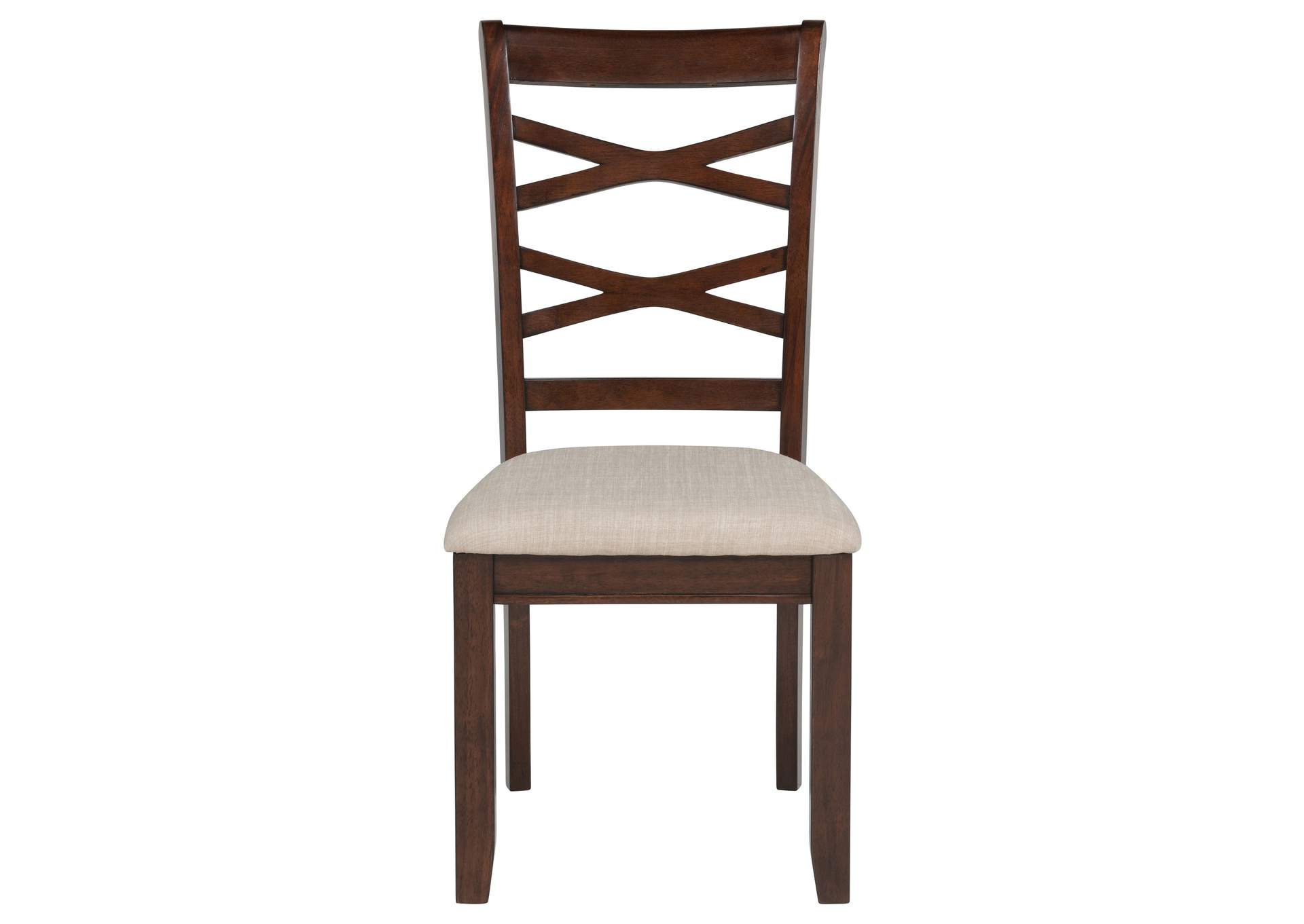 Barton 5-piece Round Wood Dining Table Set Dark Brown image 11