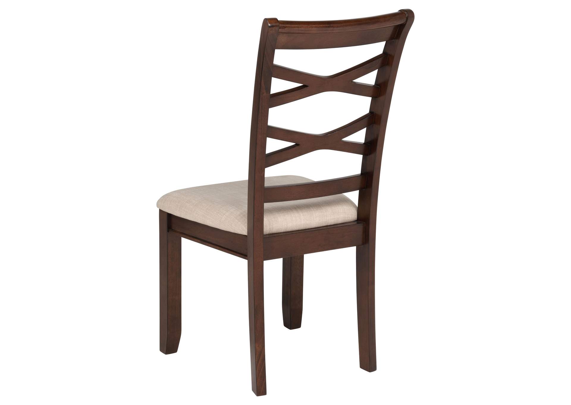 Barton 5-piece Round Wood Dining Table Set Dark Brown image 10