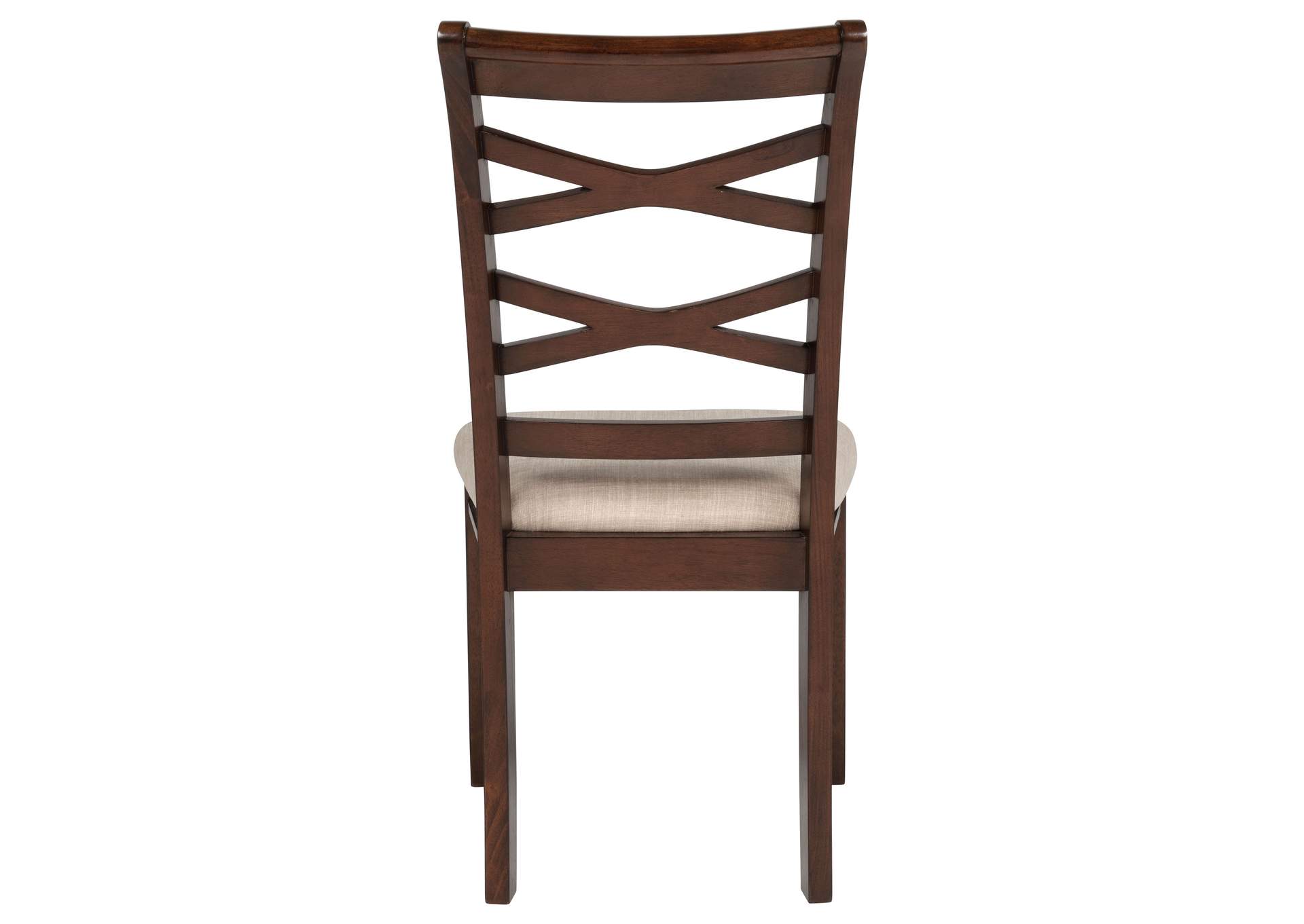 Barton 5-piece Round Wood Dining Table Set Dark Brown image 9