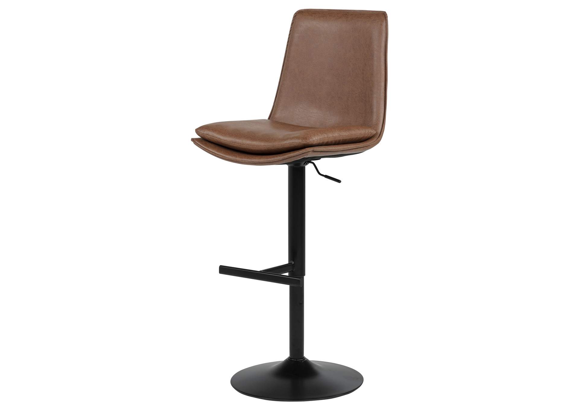 2027 Adjustable Bar Chair Coffee / Black image 6