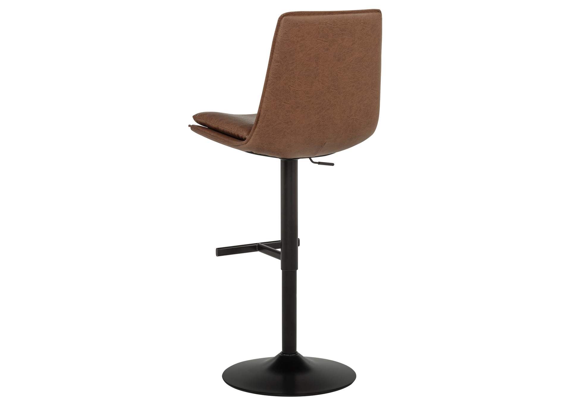 2027 Adjustable Bar Chair Coffee / Black image 8