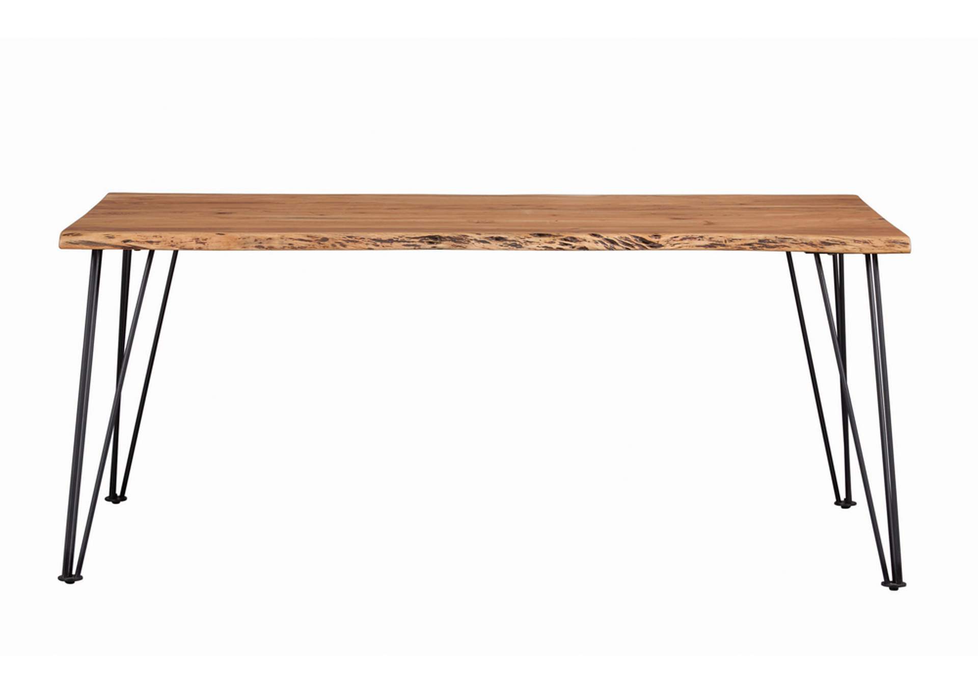 Sherman 71-inch Live Edge Dining Table Natural Acacia