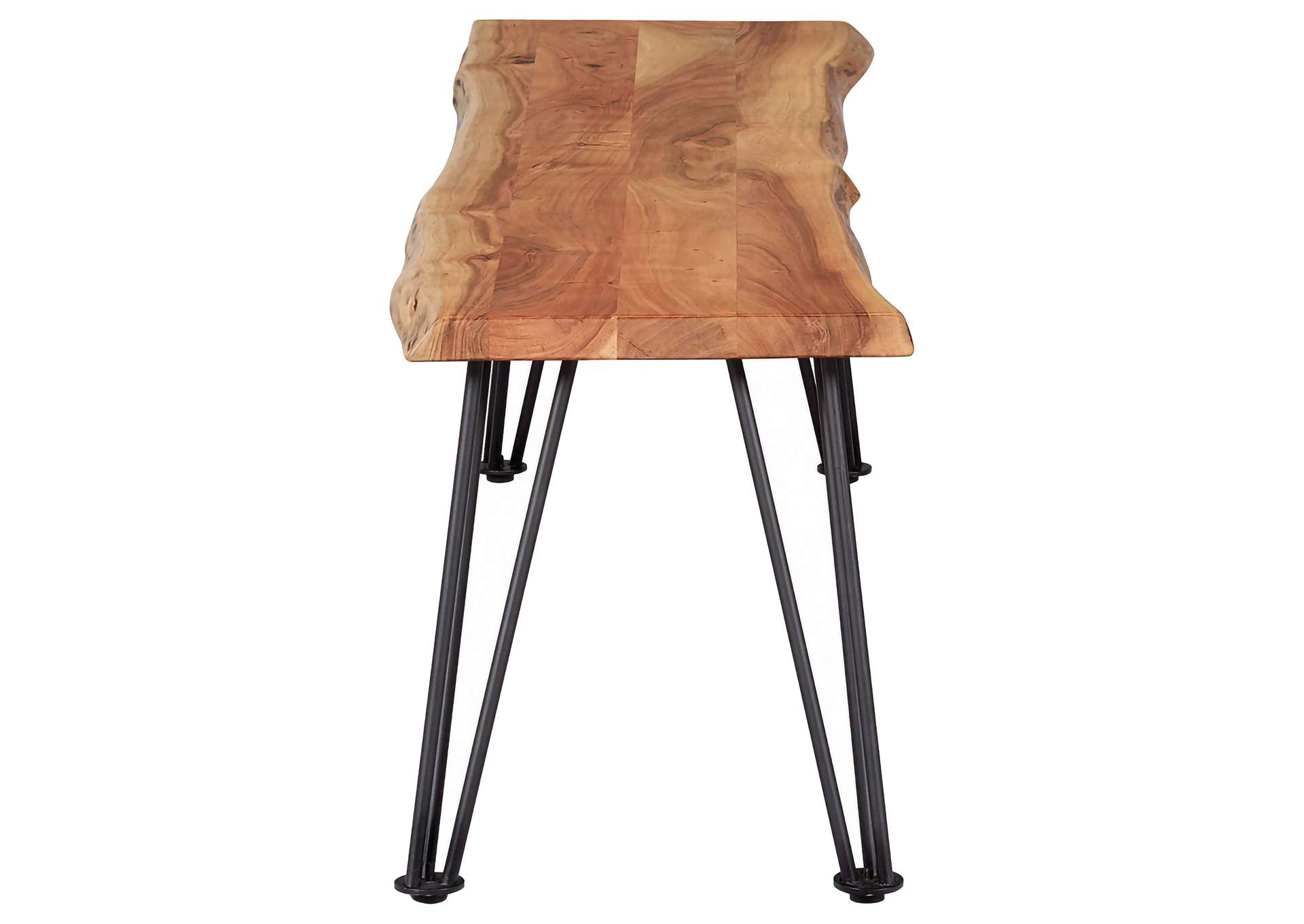 Sherman Wood Dining Bench Natural Acacia image 6