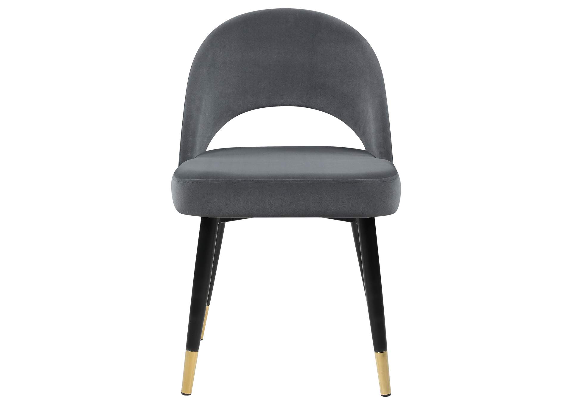 Lindsey Upholstered Dining Side Chair Grey (Set of 2)
