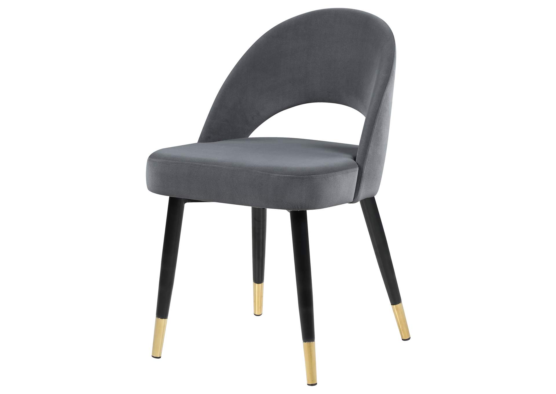 Lindsey Upholstered Dining Side Chair Grey (Set of 2)